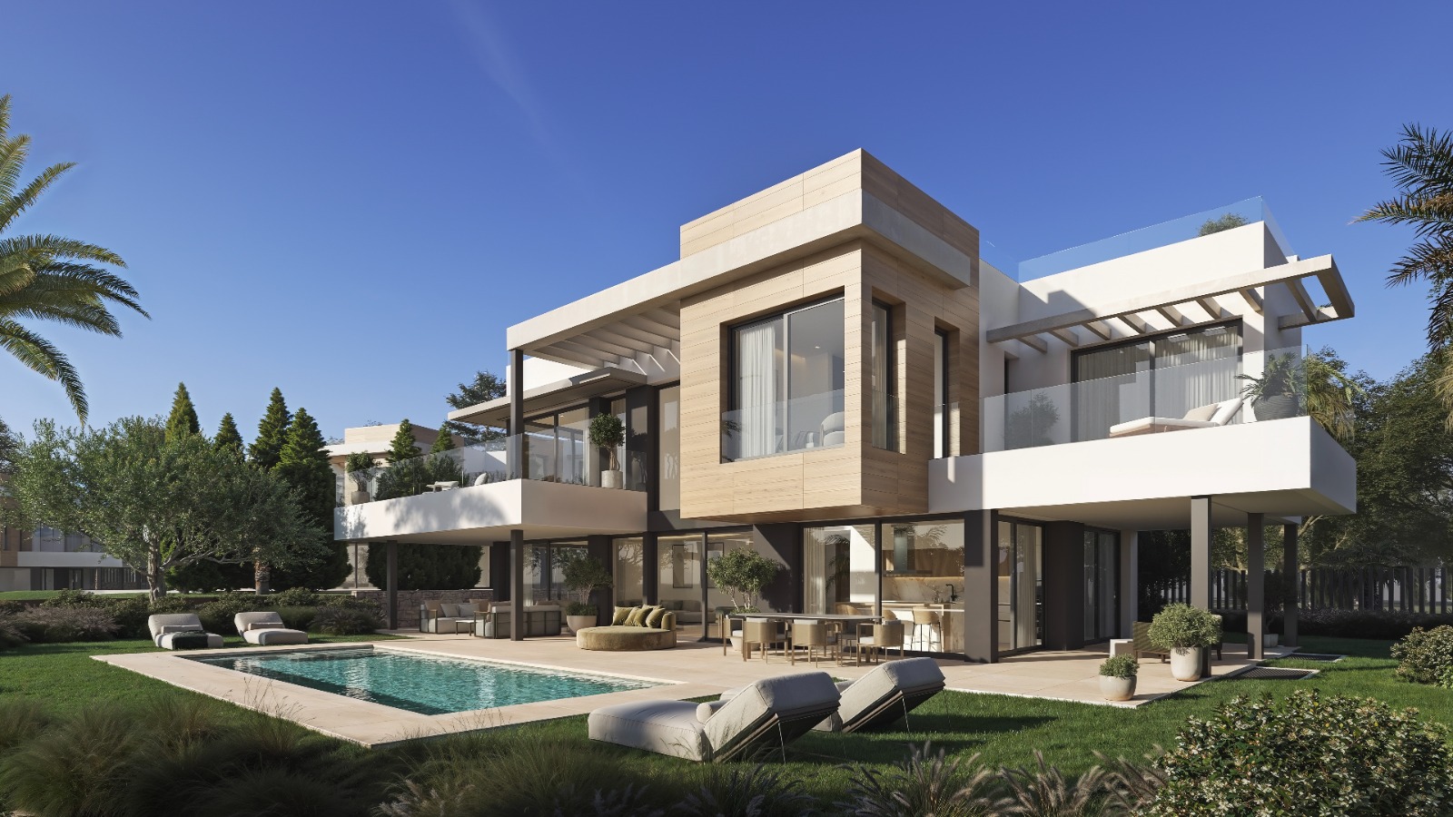 Brand-New Modern Villa with Panoramic Views