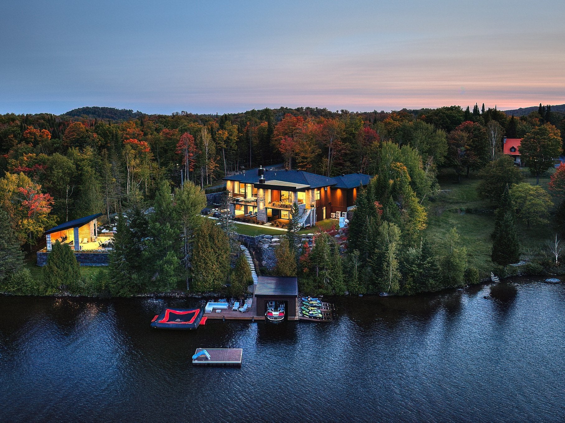 Entrelacs, Québec