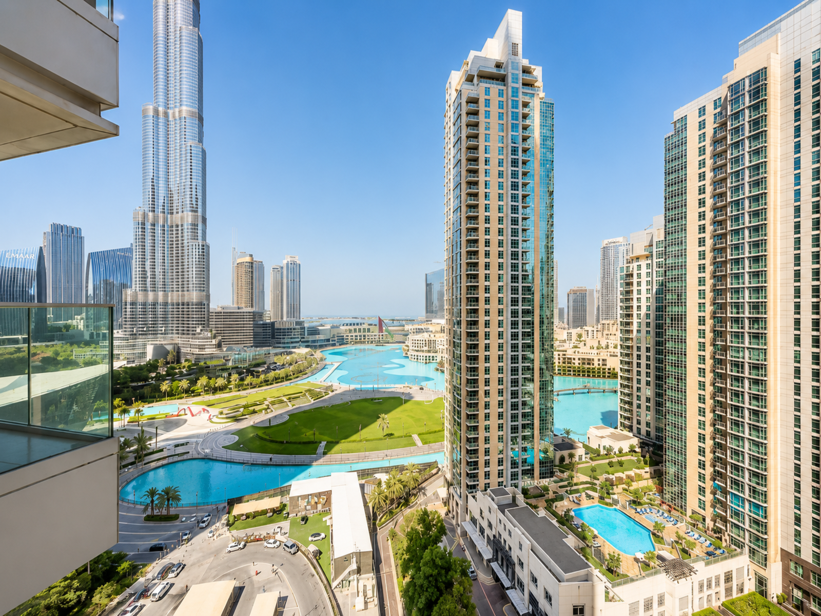 Burj Khalifa & Fountain View | Large Layout | Premium