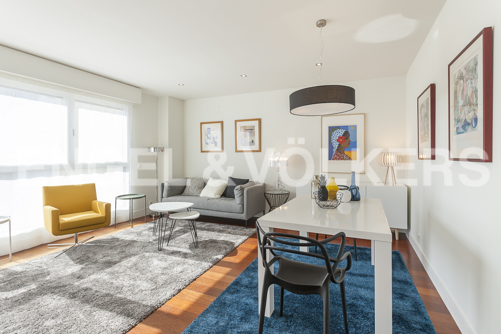 Furnished penthouse for rent in Goya
