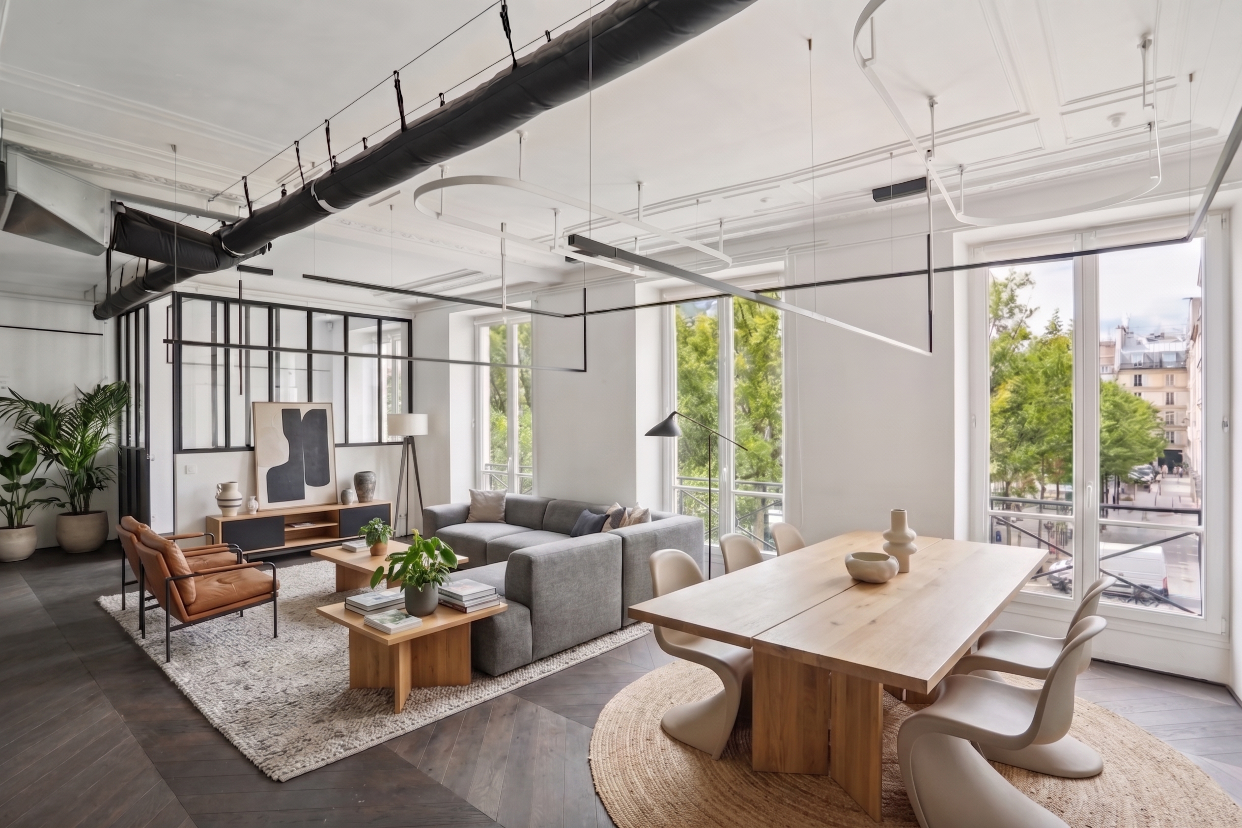 Außergewöhnliches Apartment: ein Juwel mit historischem Charme und moderner Eleganz im Herzen von Paris