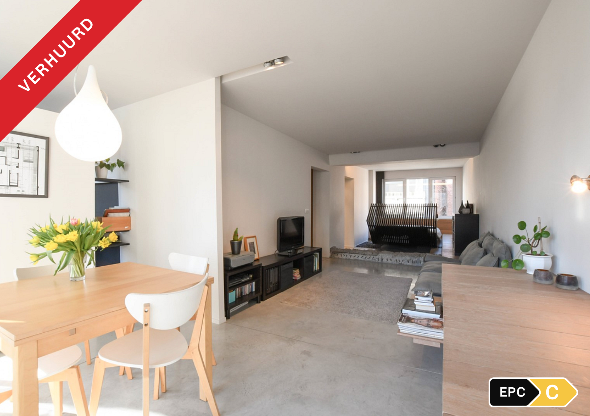 Bemeubeld appartement met uniek karakter