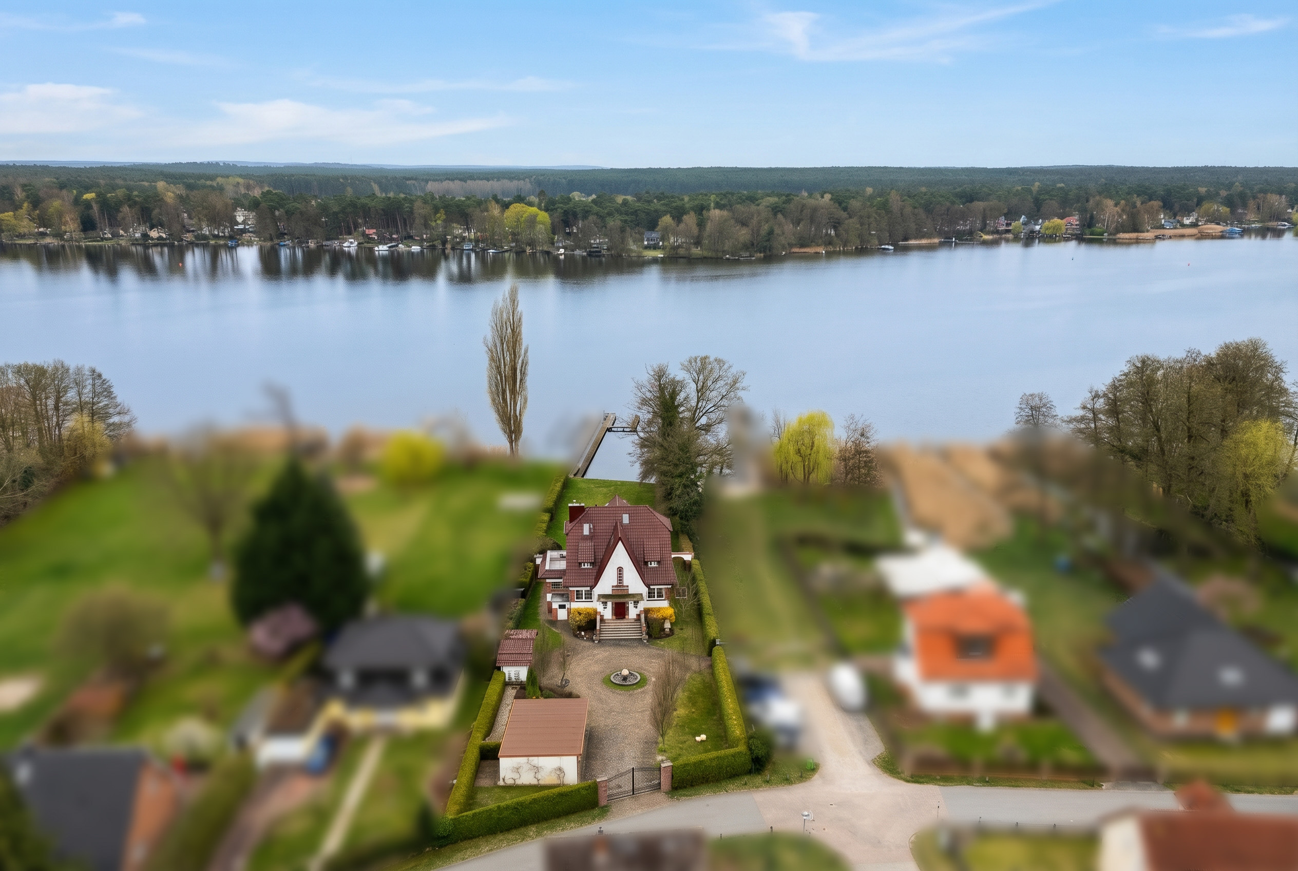 Exklusive Villa am Krüpelsee -  45m Privatsteg und befestigte Uferlinie