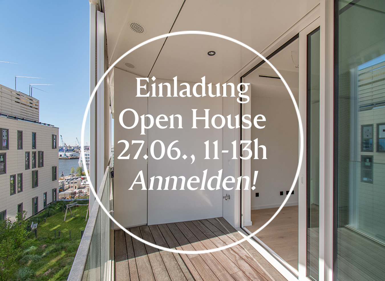 OPEN HOUSE AM 27.07.* Lebendig Wohnen am Wasser