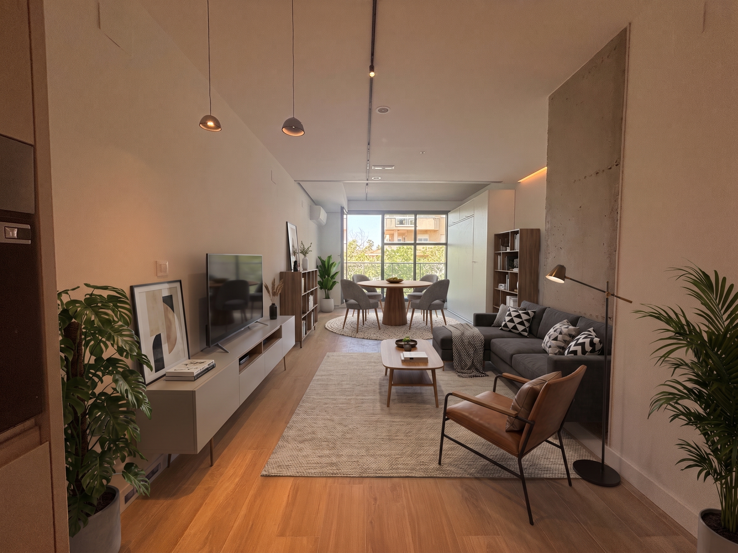 Descubre València (Campanar): apartamento exclusivo con terraza en edificio 2020, 1 dormitorio, luz serena, cocina integrada, ascensor y climatización premium, listo para entrar