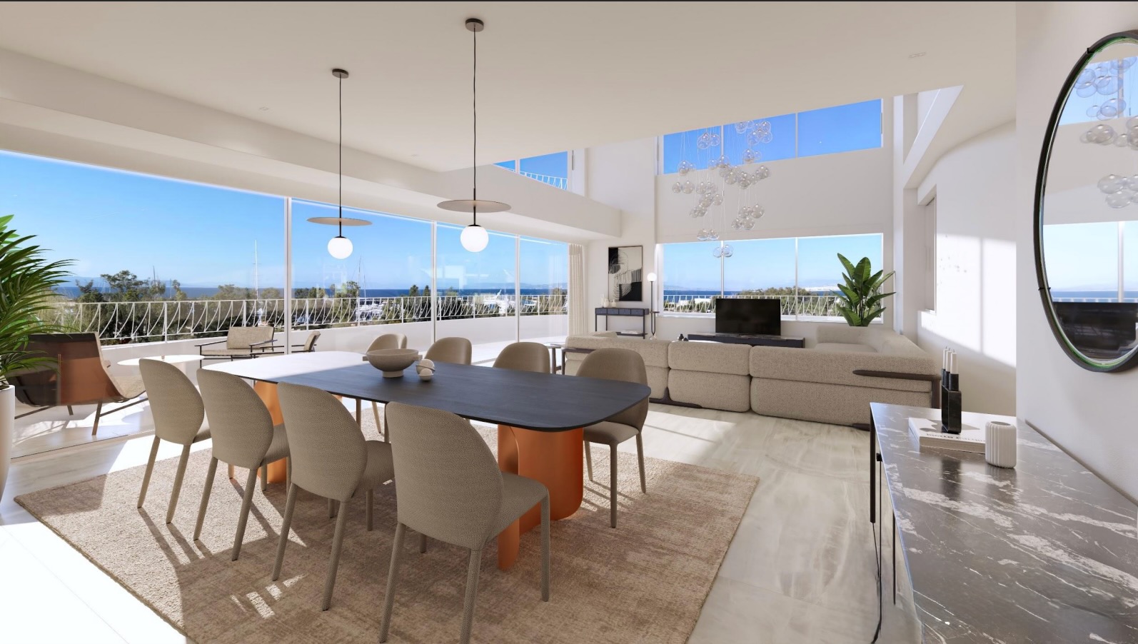 Ellinikon sea view wellness maisonette with private pool