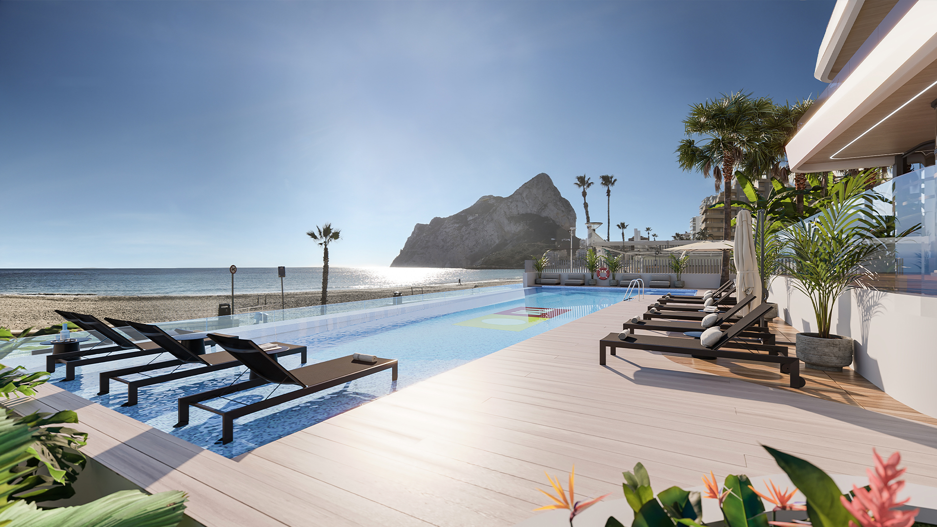 Exklusives Wohnen in erster Meereslinie in Calpe