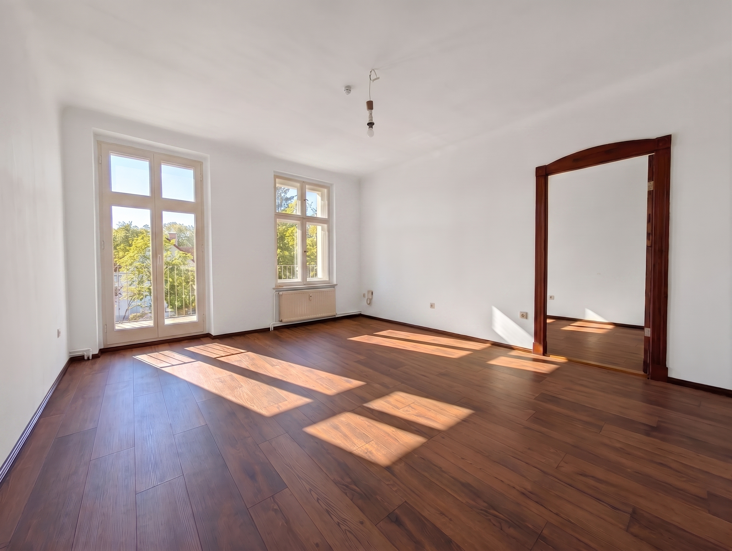 Vierraumwohnung mit Balkon