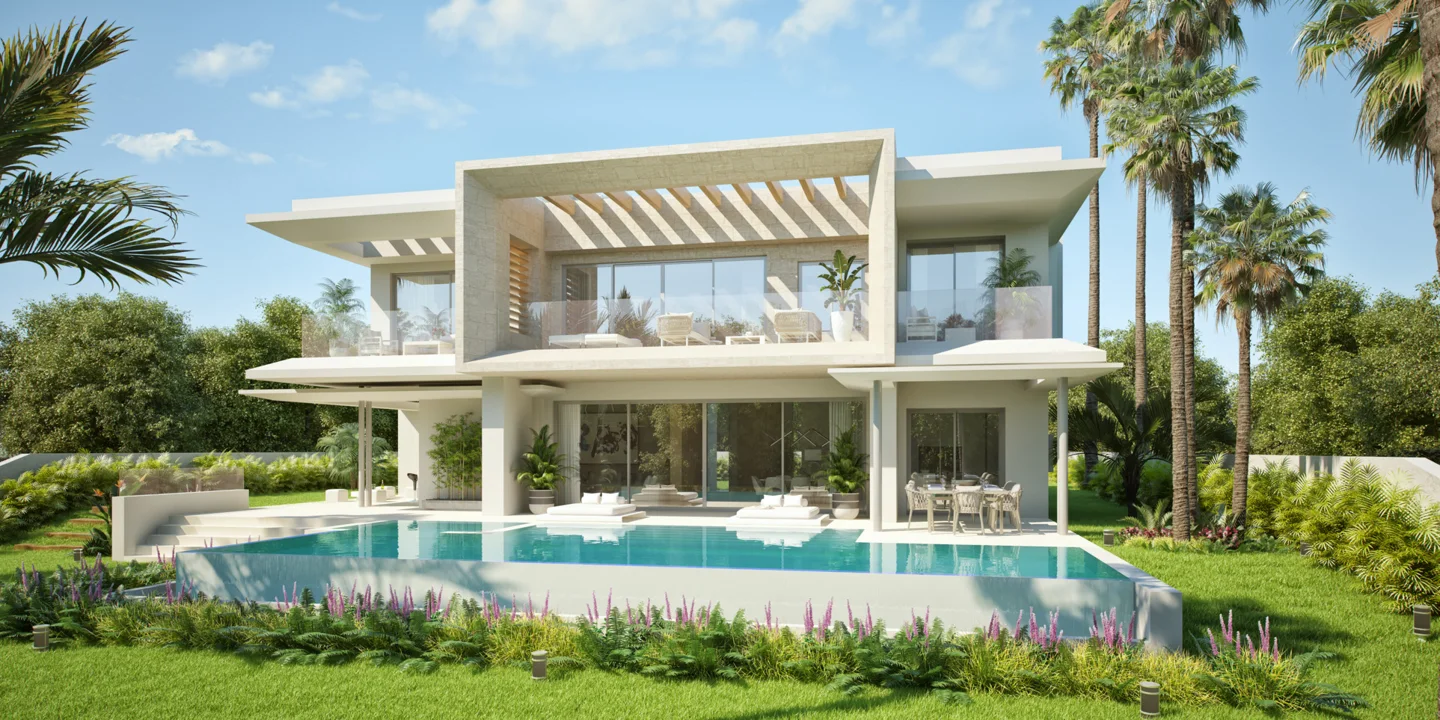 Exclusive luxury villas in a private urbanisation with 5* star amenities