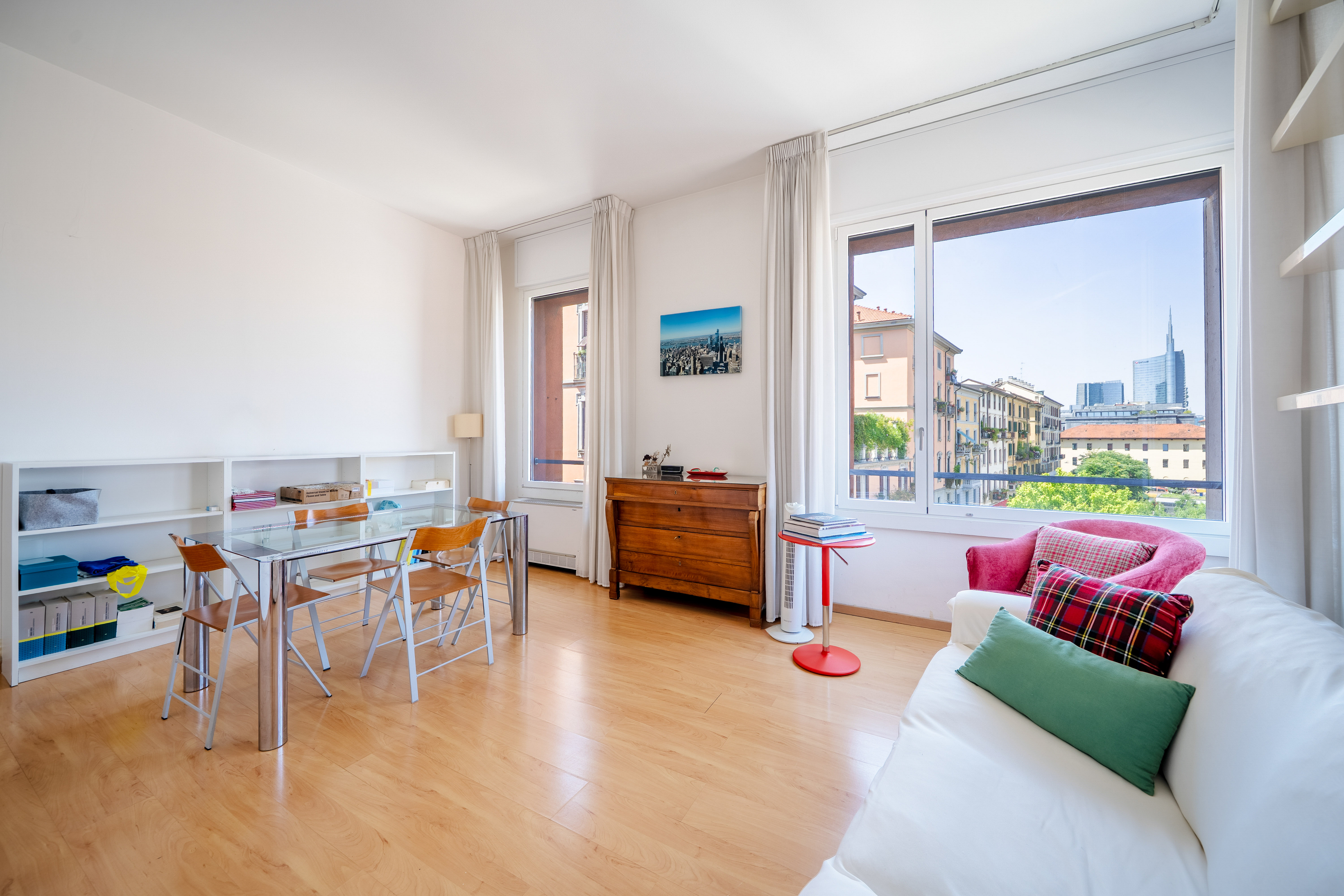 Apartment with view over via San Marco