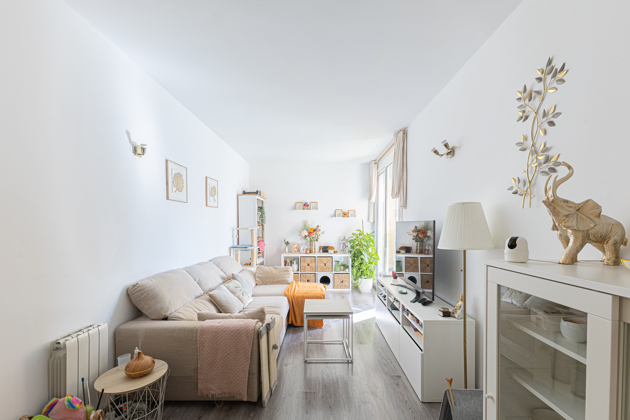 Acogedor piso reformado de 3 habitaciones con balcón en Esplugues