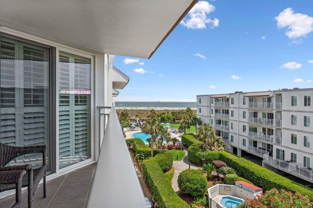 Located on the beach with views of the Atlantic Ocean!