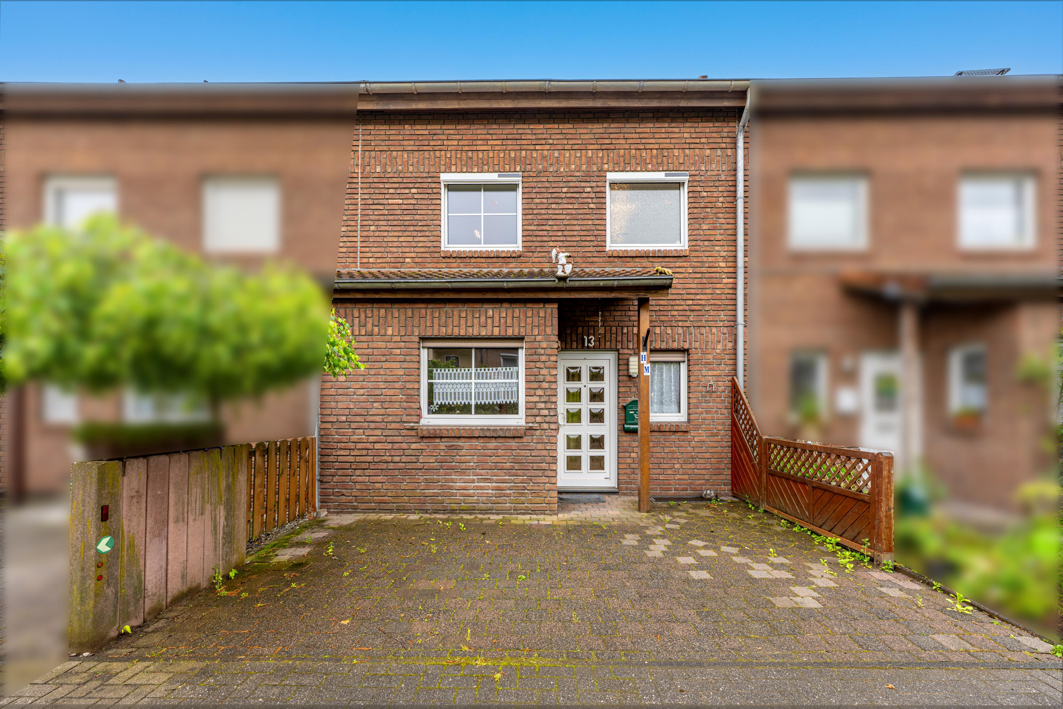 Wohnen im Dellviertel – gepflegtes Reihenhaus mit sonniger Südterrasse