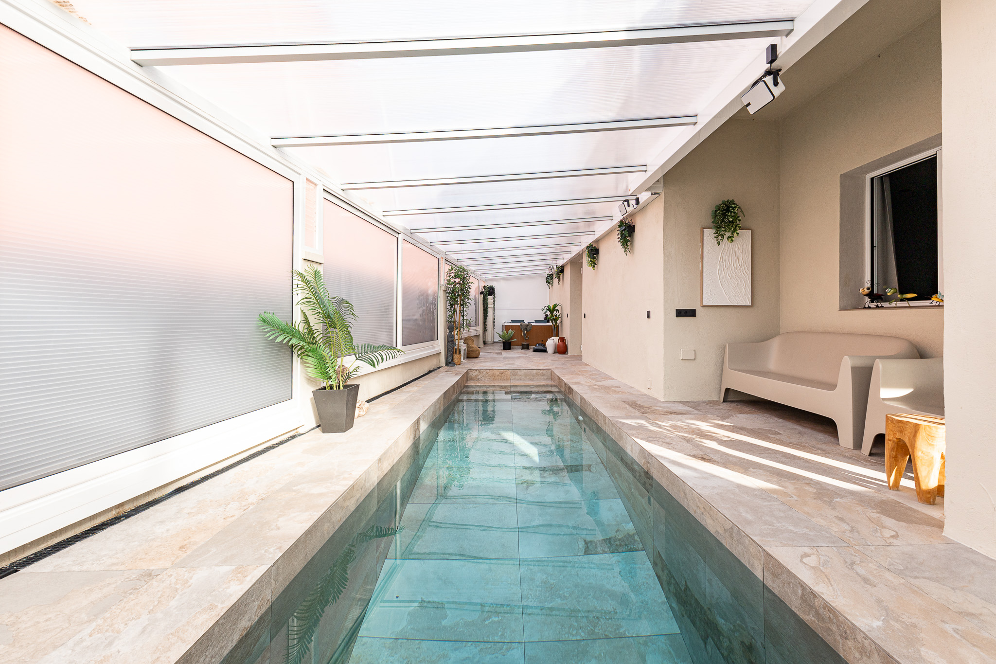 Spectacular Luxury Home with Indoor Heated Pool Near the Beach in Pineda de Mar