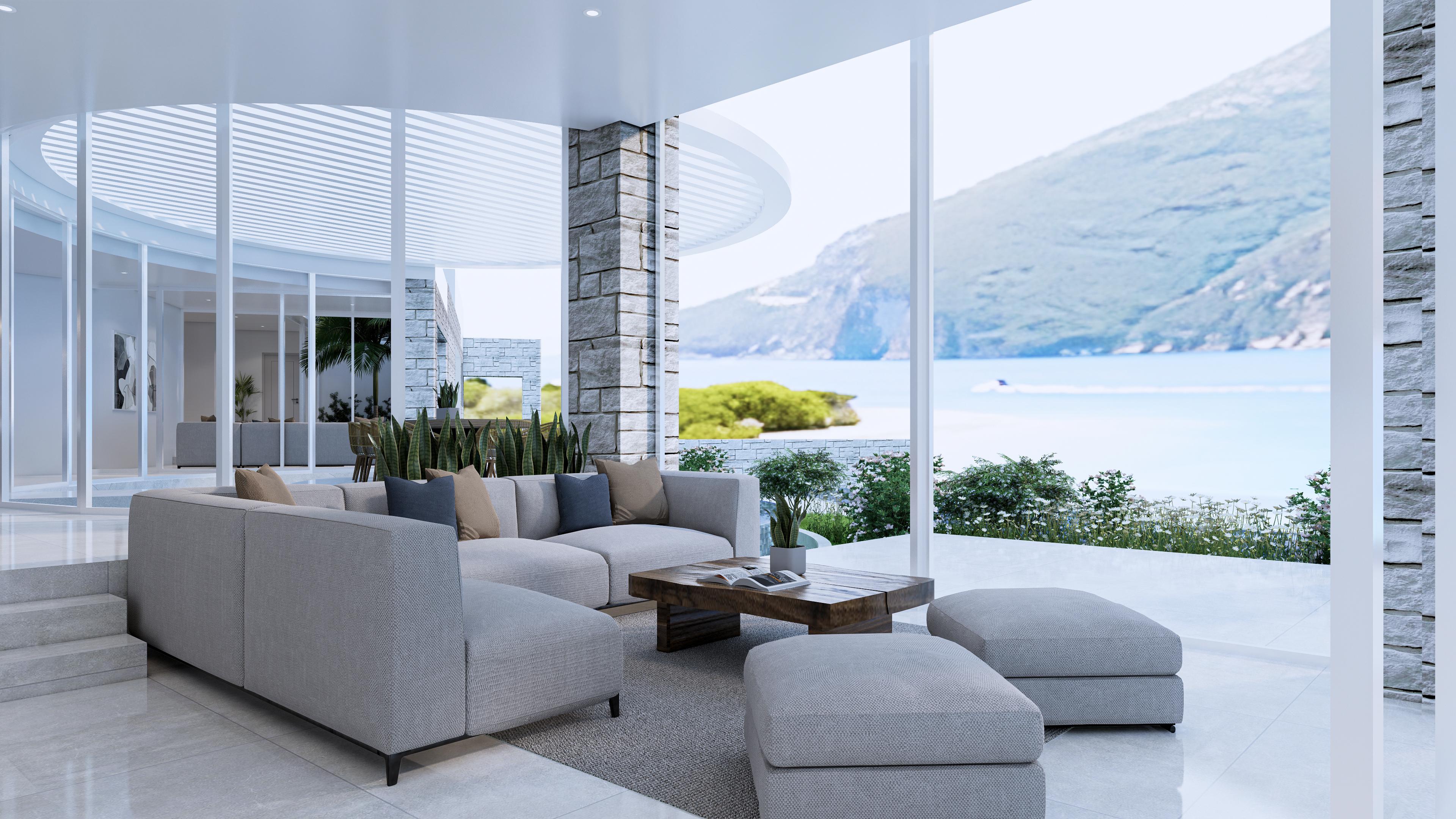 The Ionian Passage -  Off-plan beachfront villa with private pontoon in Lefkada