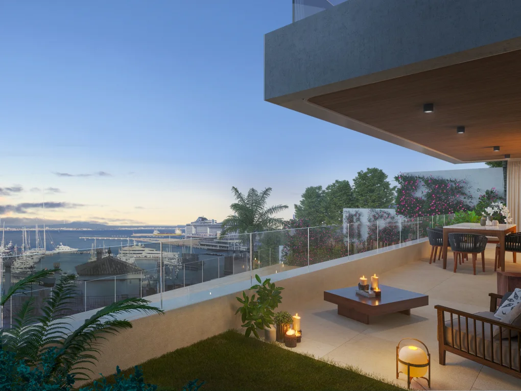 Cormorant Palma - First class garden apartment with sea views