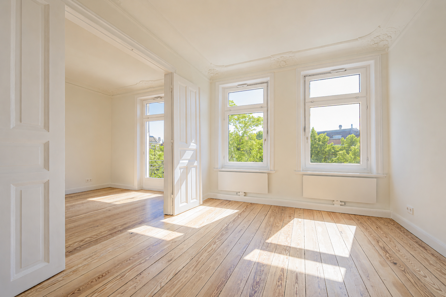 Altbauwohnung – hochwertig saniert & lichtverwöhnt!