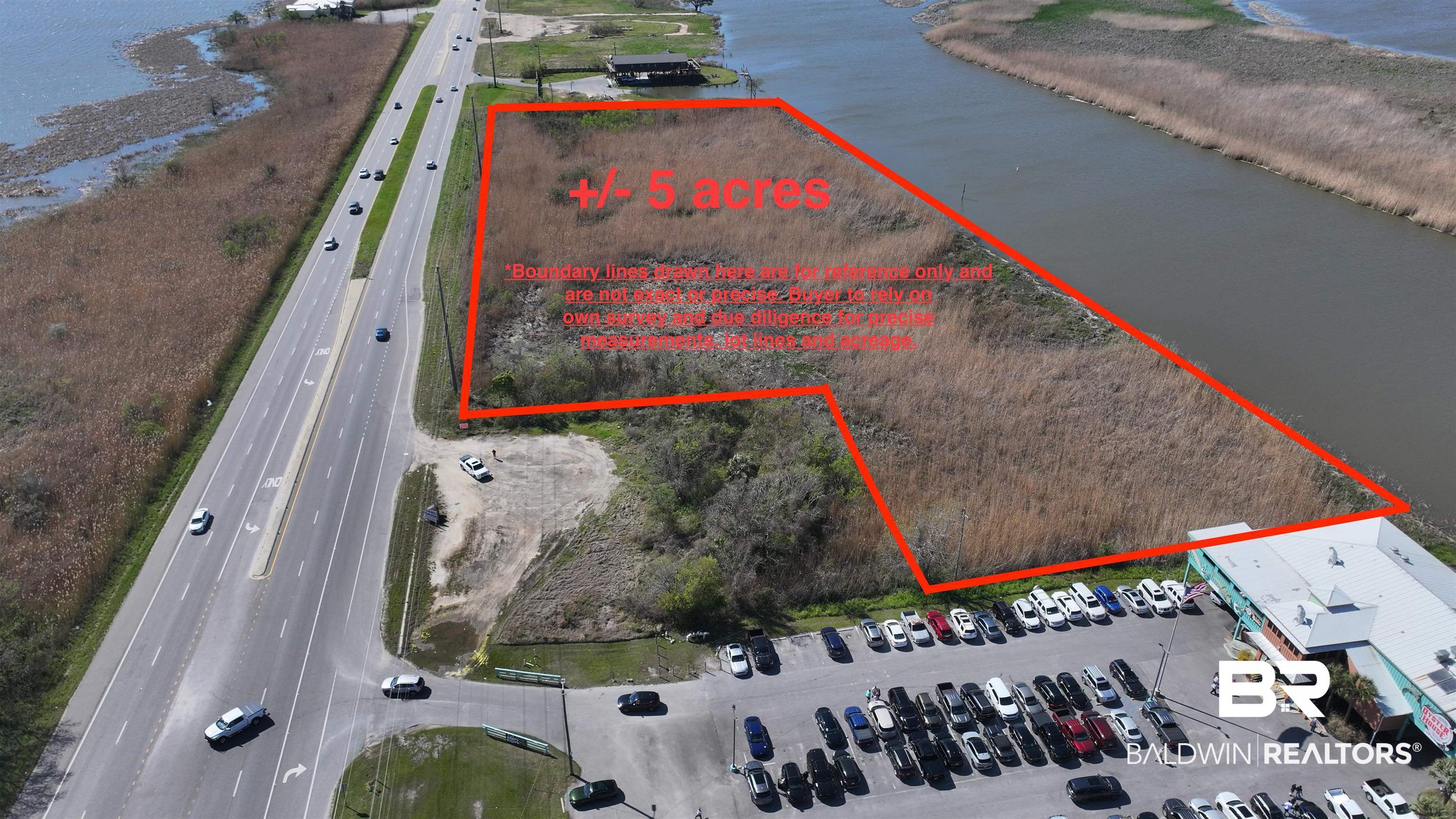 Prime Waterfront Acreage on Mobile Causeway
