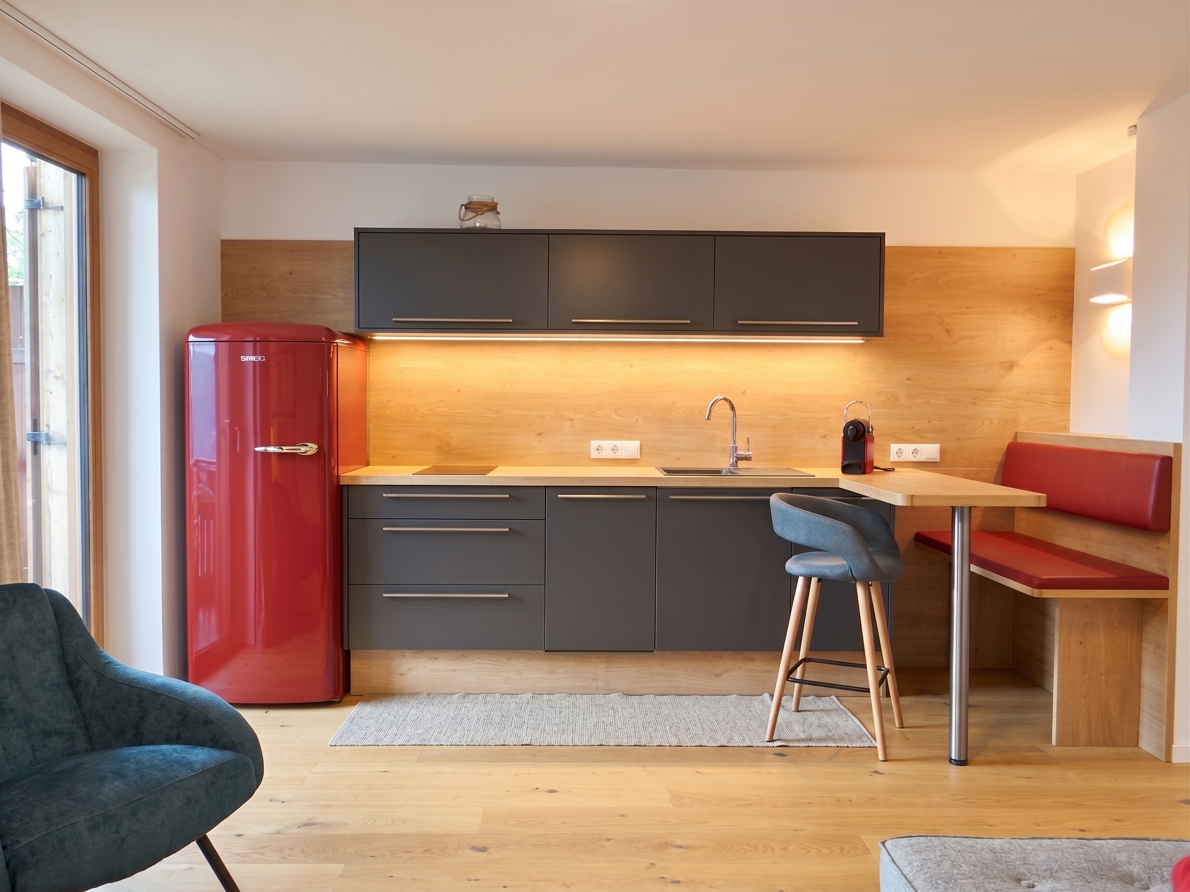 Ferienwohnung mit beeindruckendem Panoramablick auf die Dolomiten
