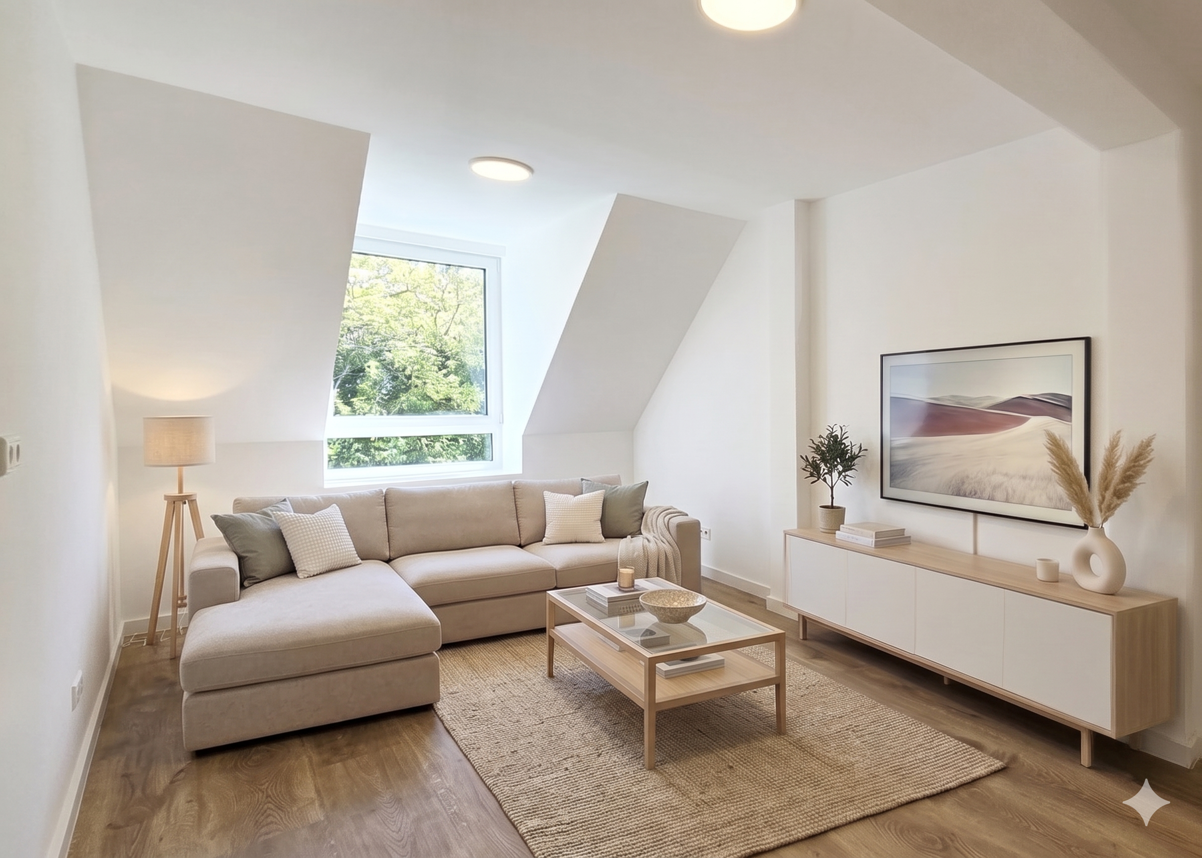 Exklusives City-Apartment mit zwei Zimmern unweit des botanischen Gartens