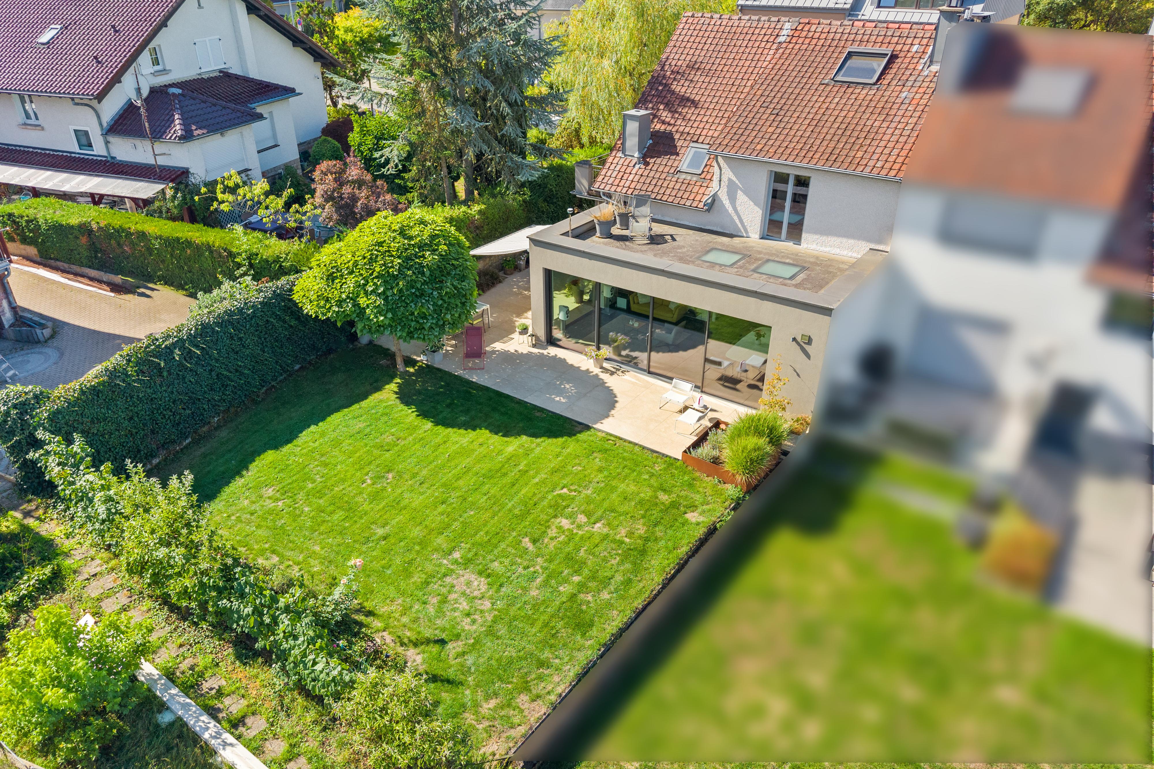 Maison avec vue panoramique sur la ville de Luxembourg