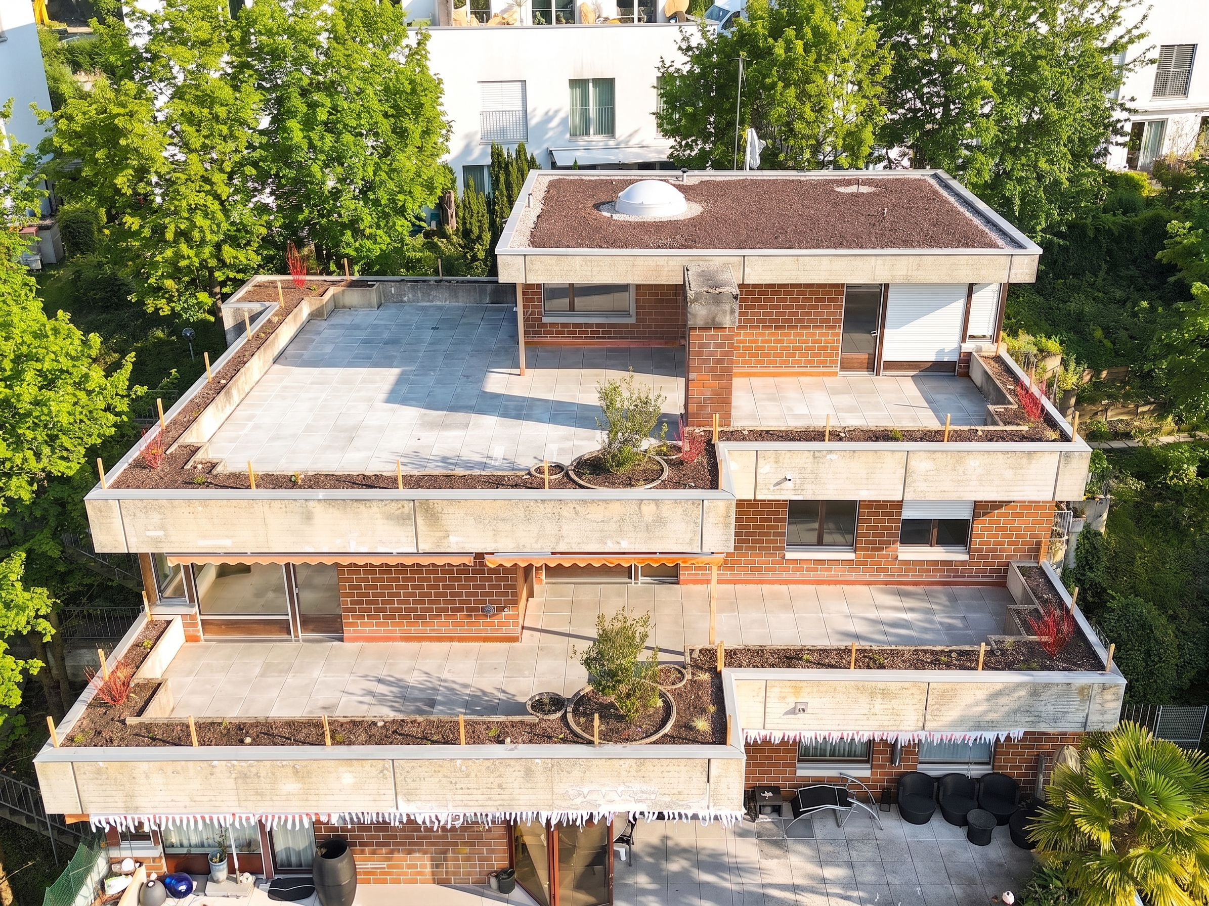 Dream terraced duplex with open views