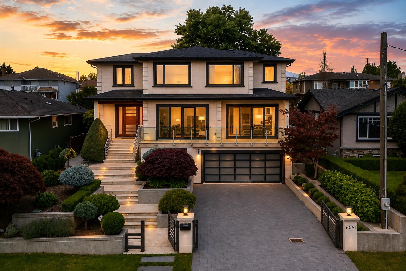 Custom Build Residence in Burnaby