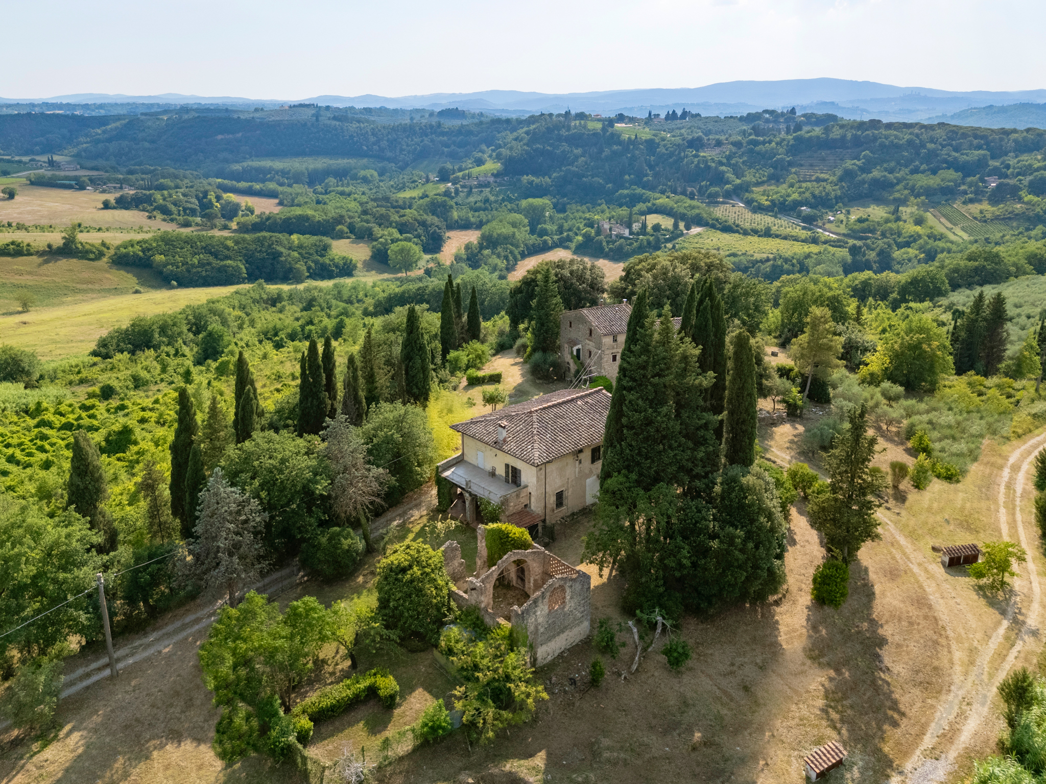 Charmantes Landgut zwischen Florenz und Siena