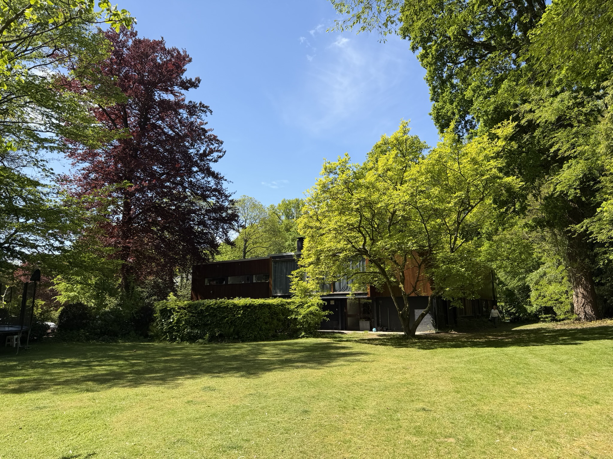 Postmoderne villa in Corbusier stijl