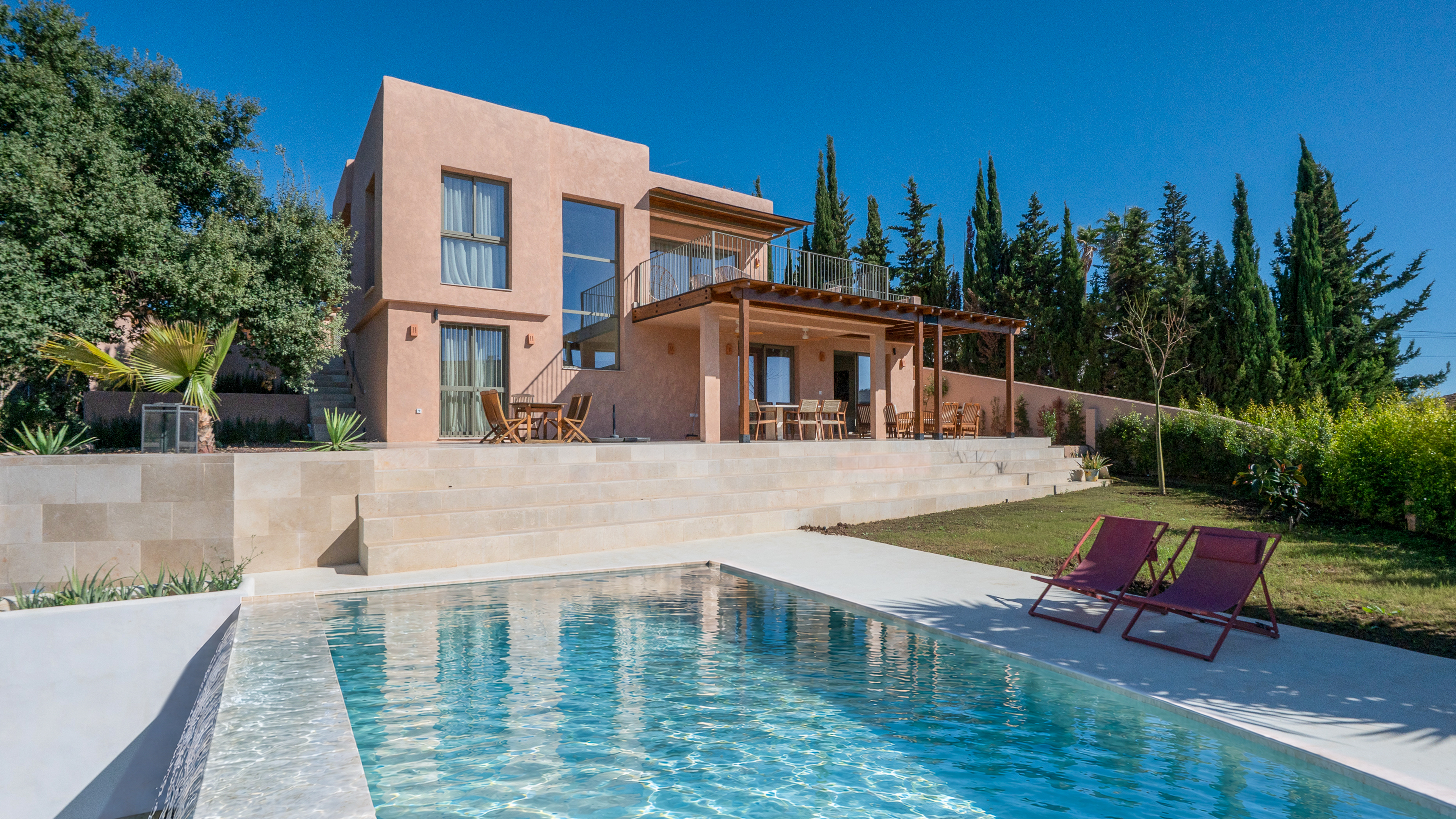 Beautiful Villa in Authentic Ibiza Style in Elviria, Marbella East