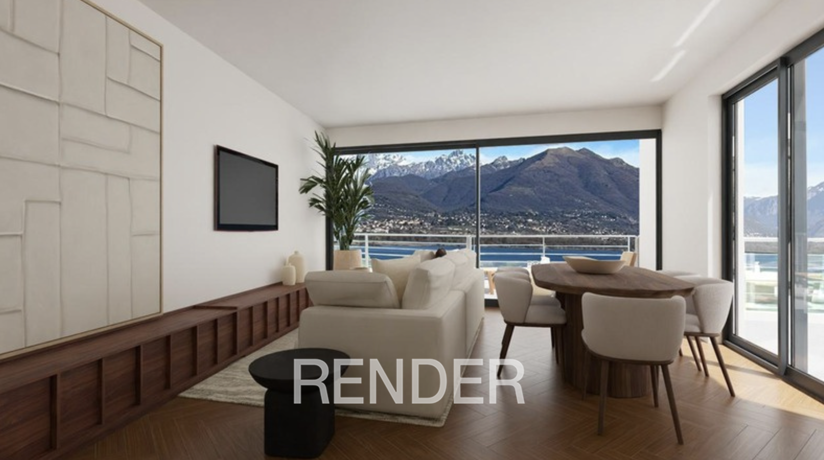 Appartamenti vista Lago in residence esclusivo con zona wellness