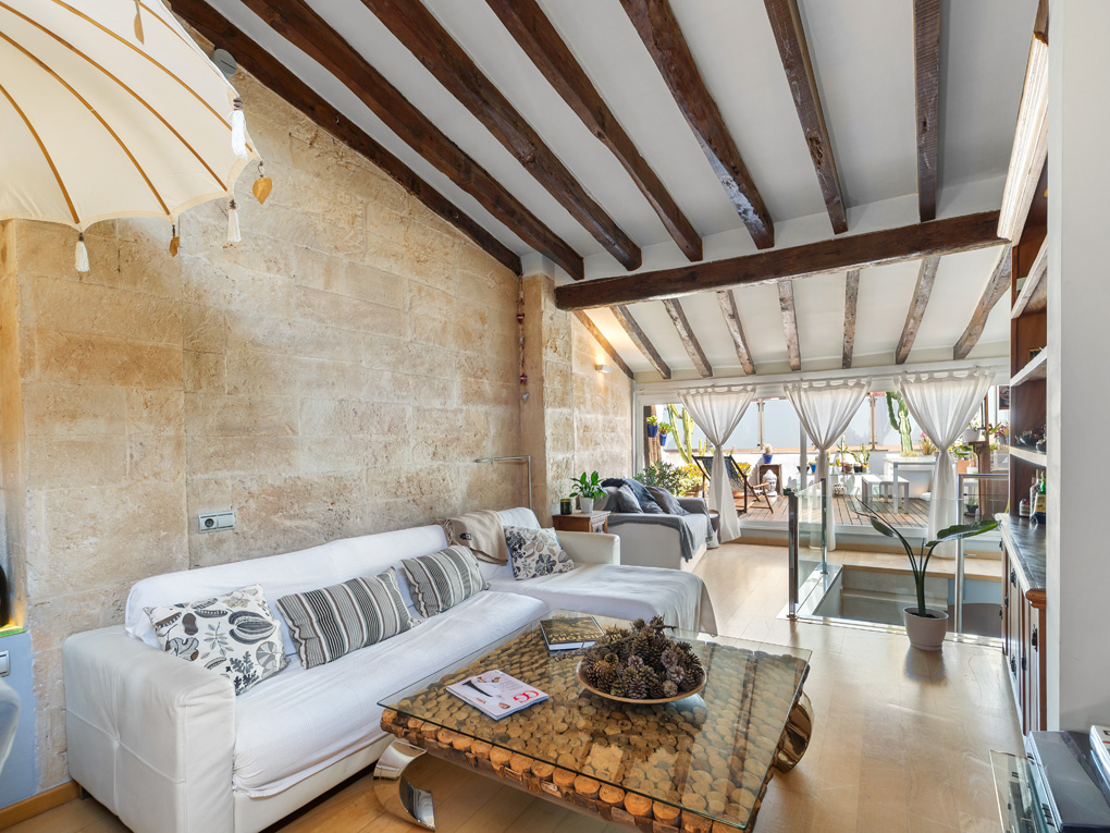 Enchanting duplex penthouse with a lovely terrace
