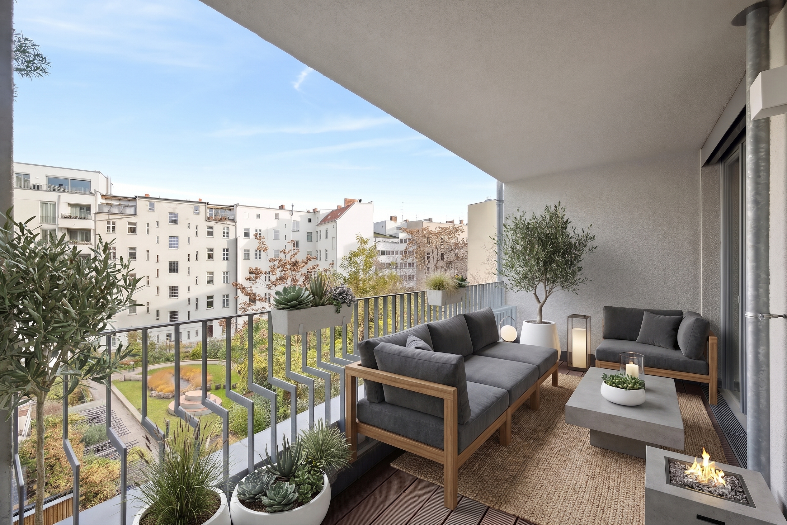 Exklusive Designwohnung mit zwei Loggien und Aufzug in Charlottenburg