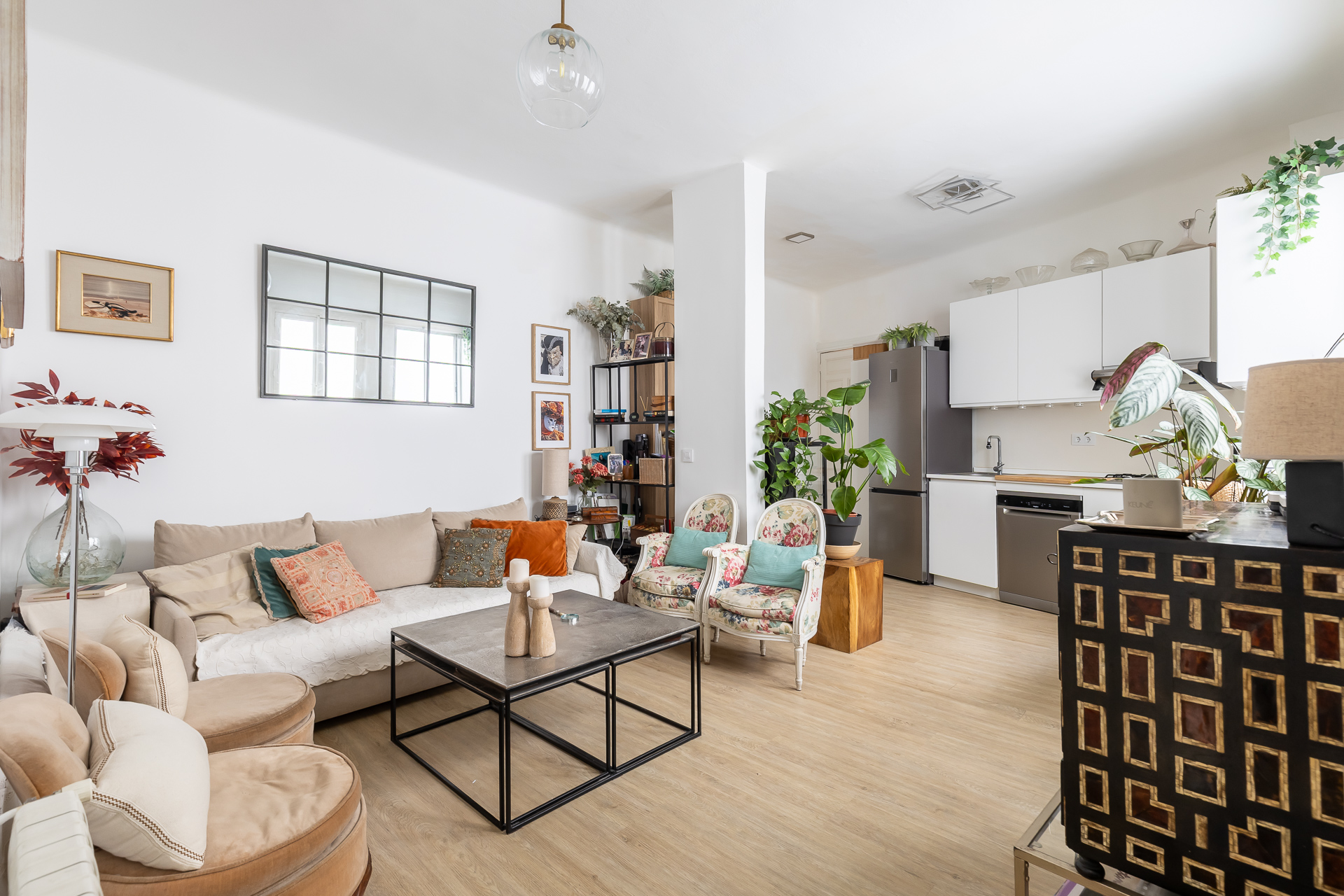 A versatile and bright flat in Chamberi