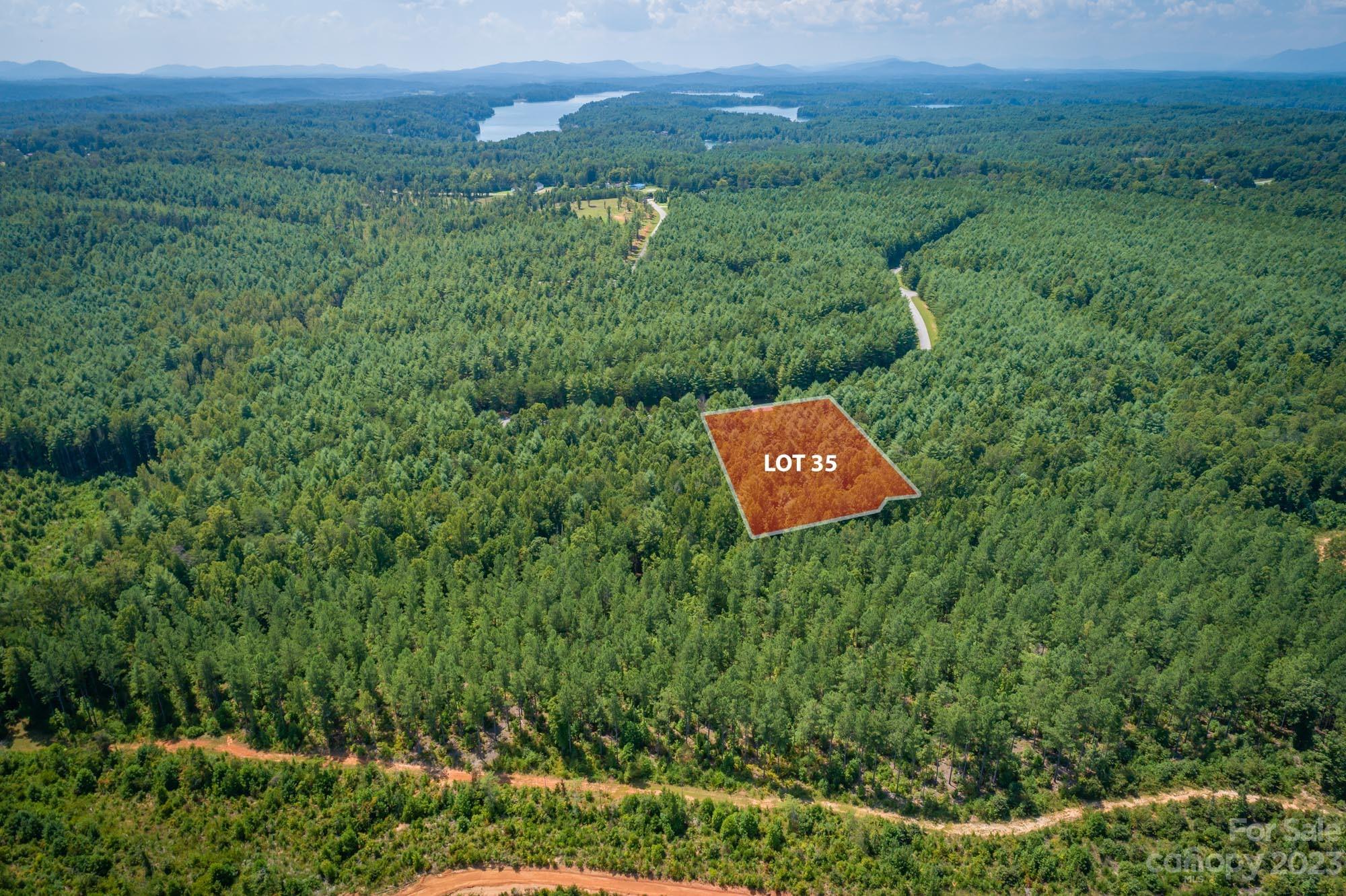 Wooded Homesite in Hawksbill at Lake James