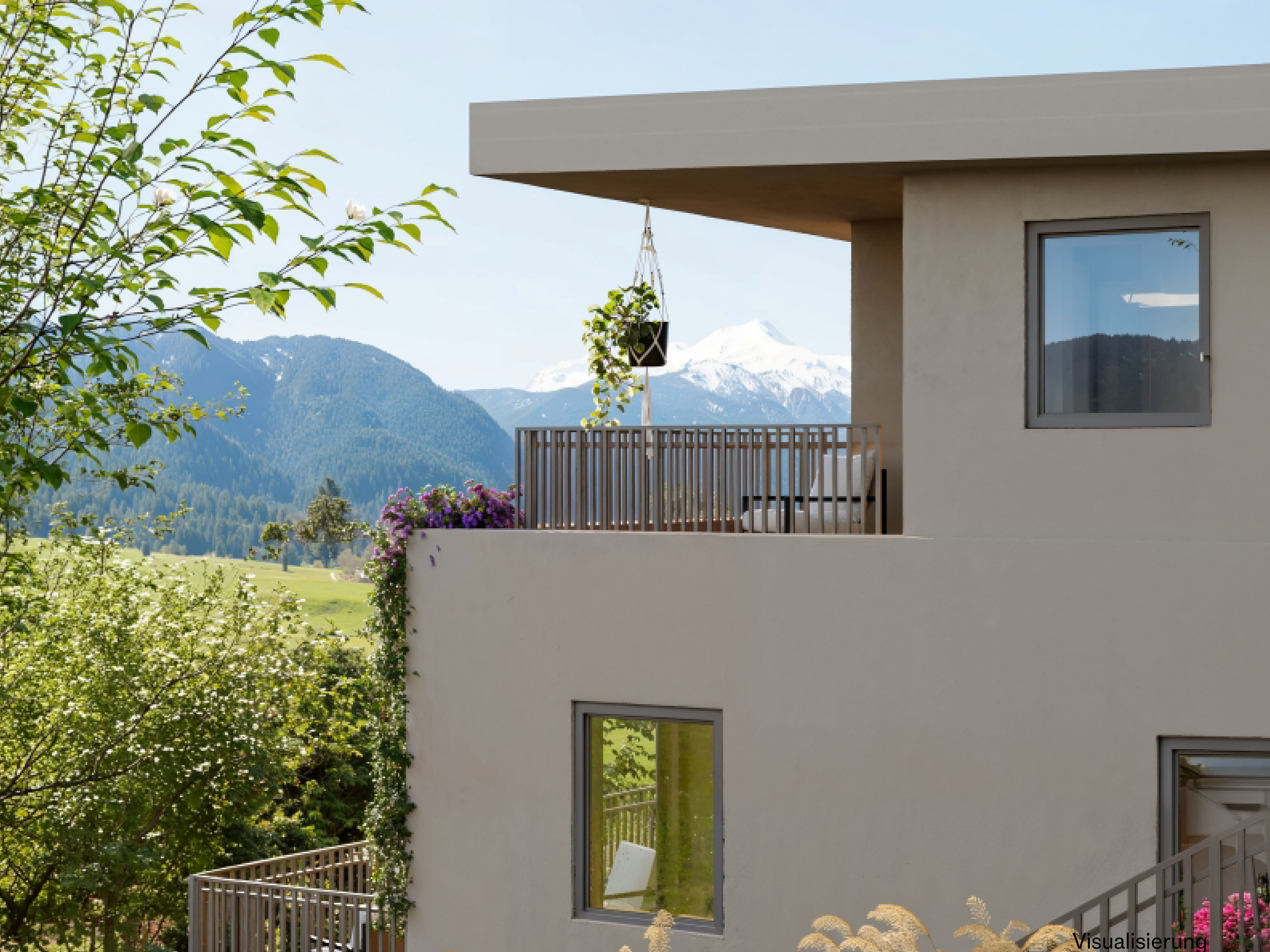 Top-floor apartment in a quiet area of Volders