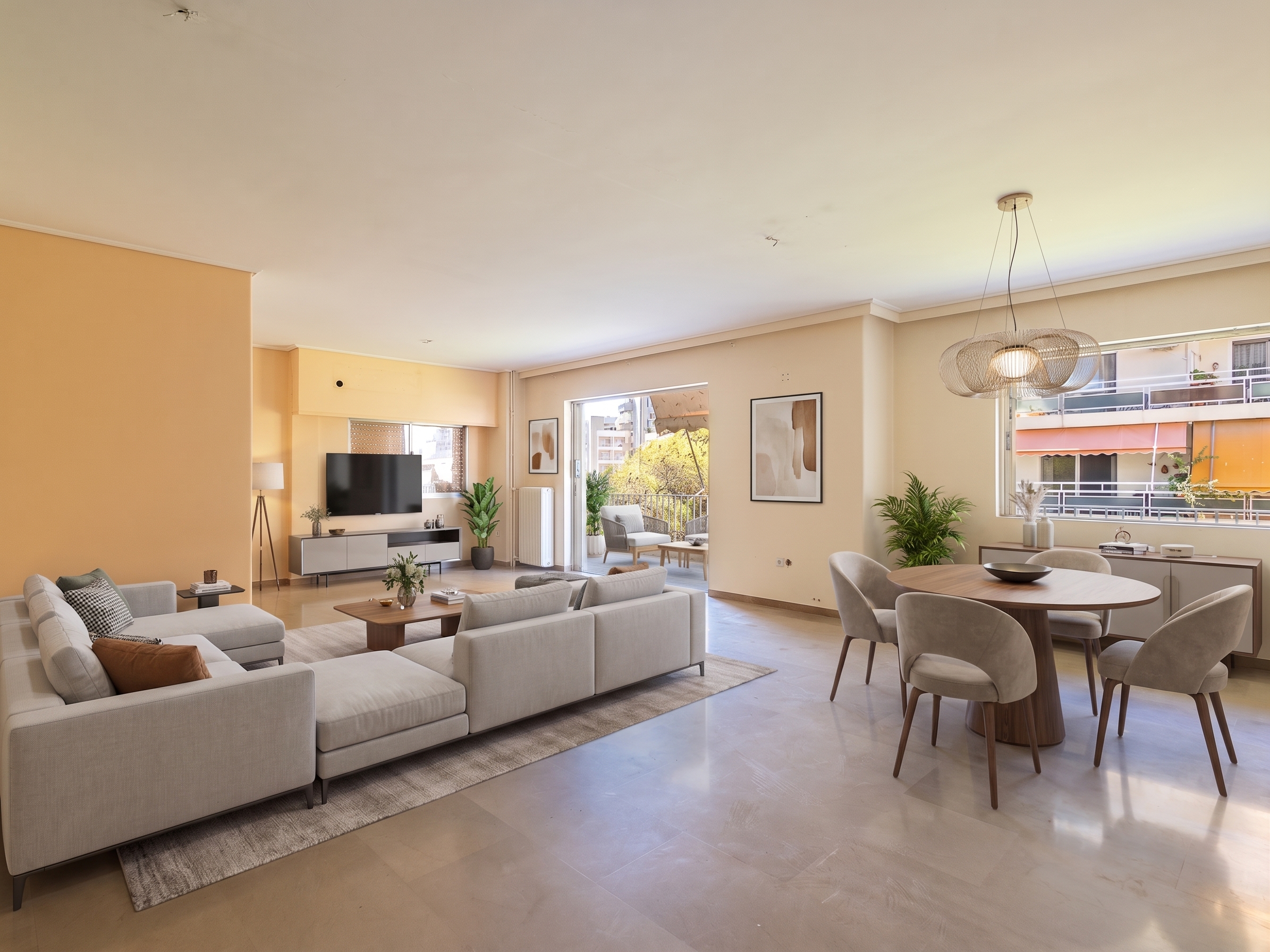 Spacious 140 sq.m. apartment with a parking space [AI-bewerkt]