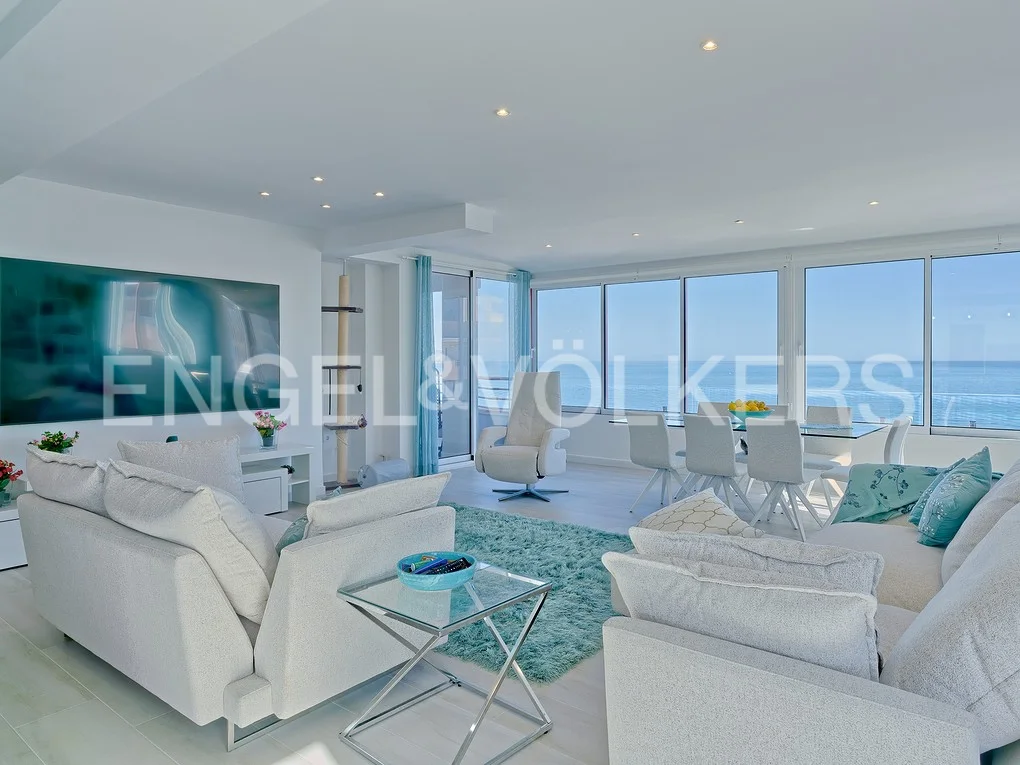 Modern style renovated penthouse with sea view in La Fossa, Calpe