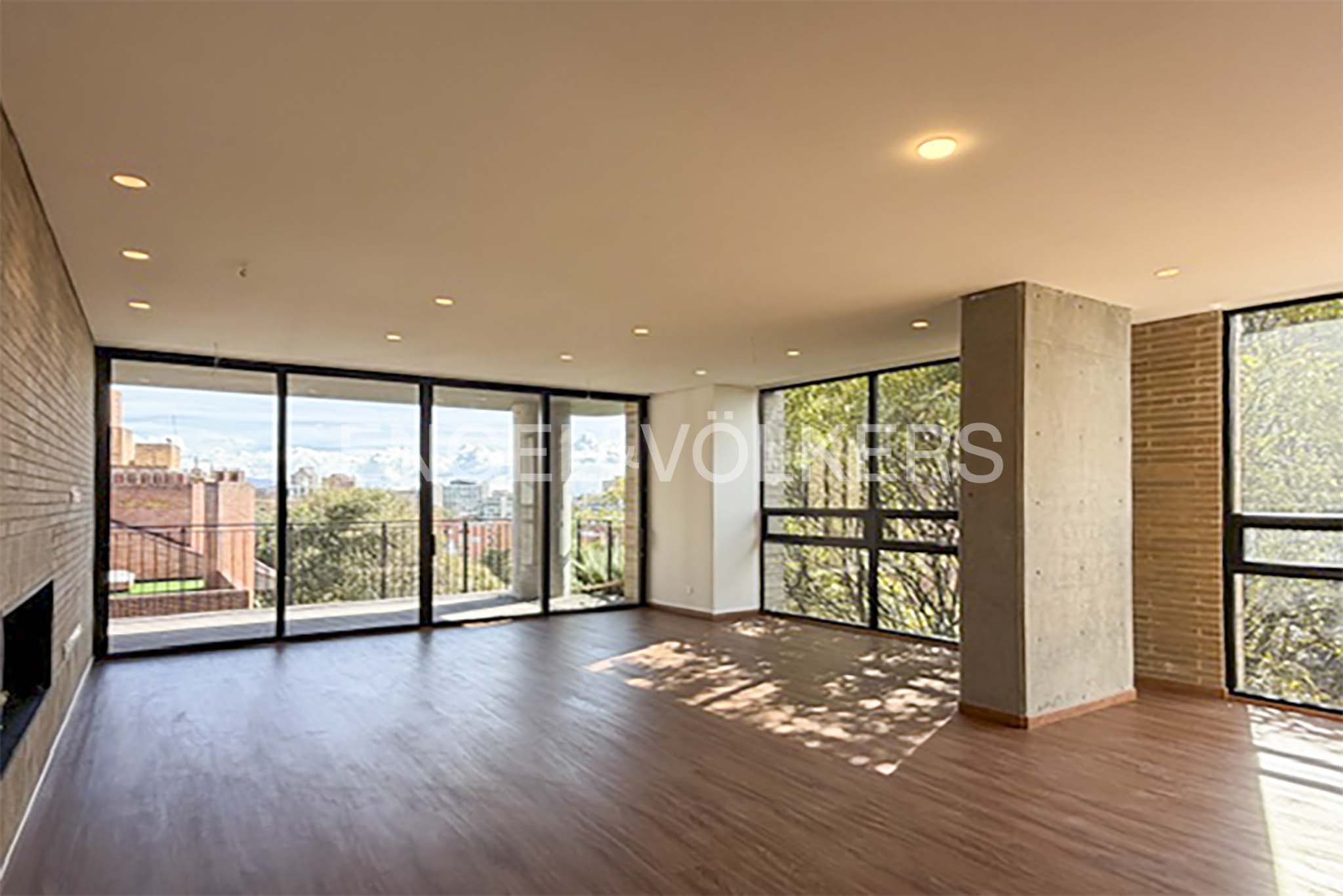 Apartamento con terraza para estrenar en arriendo en La Cabrera