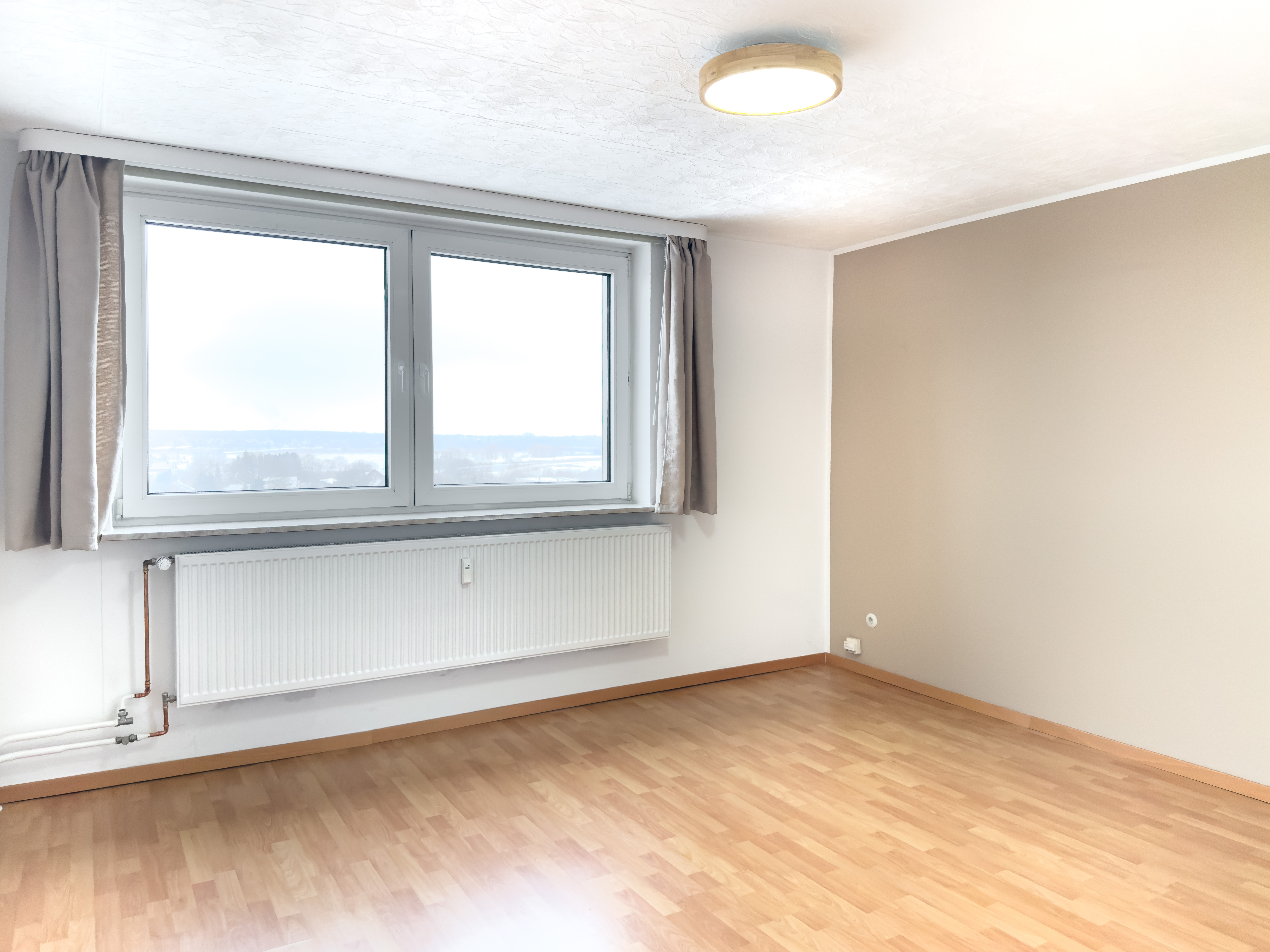Hoch hinaus – helle Wohnung mit Panorama