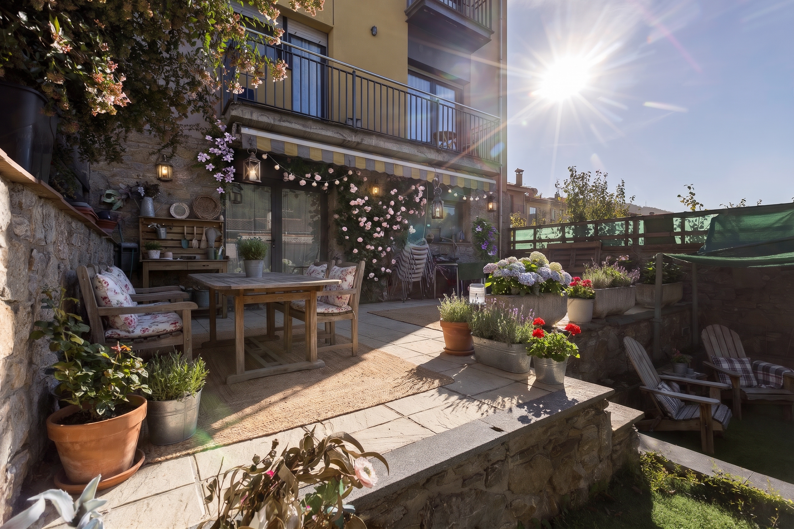 Casa elegant amb jardí, terrassa i vistes panoràmiques a Campdevànol [Editat amb IA]