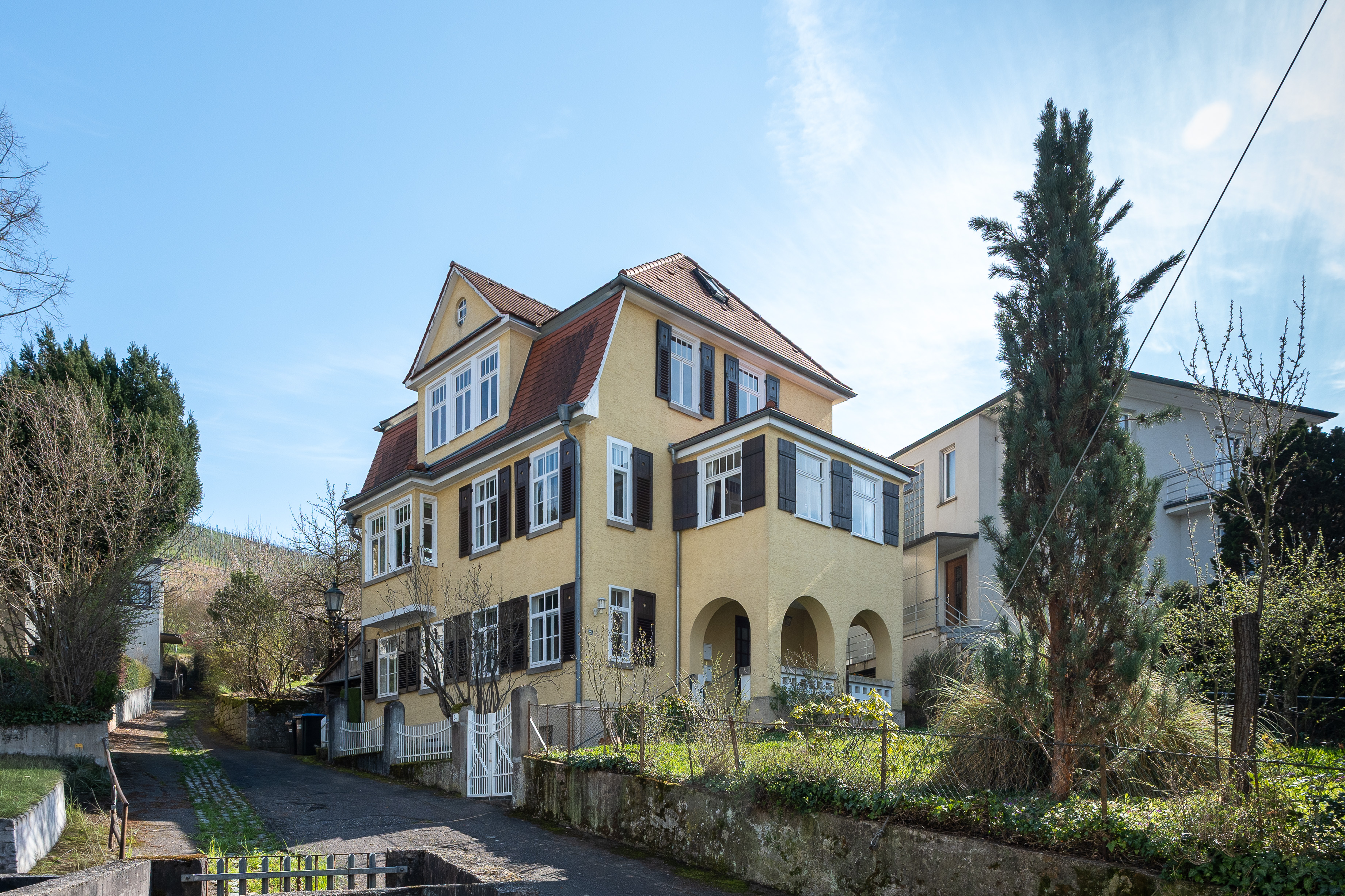 Stilvolle Altbauvilla in den Weinbergen von Esslingen