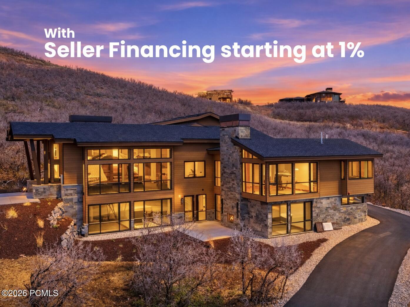 Deer Valley Views from this Brand New Golden Eagle Home