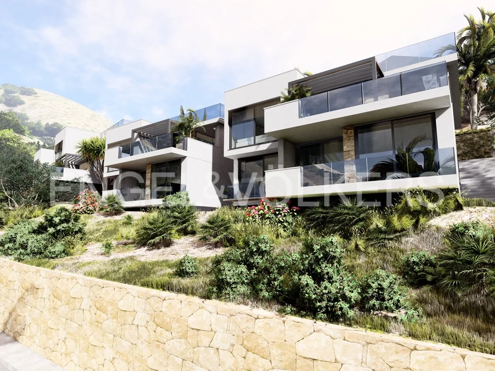 New luxury villa surrounded by nature in Altea