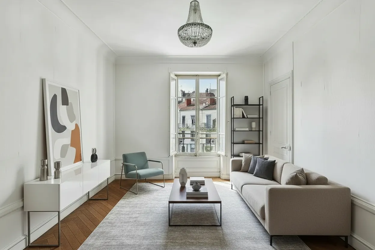 Lyon 6th – Historic charm, unobstructed views and potential for redesign [AI-modified]