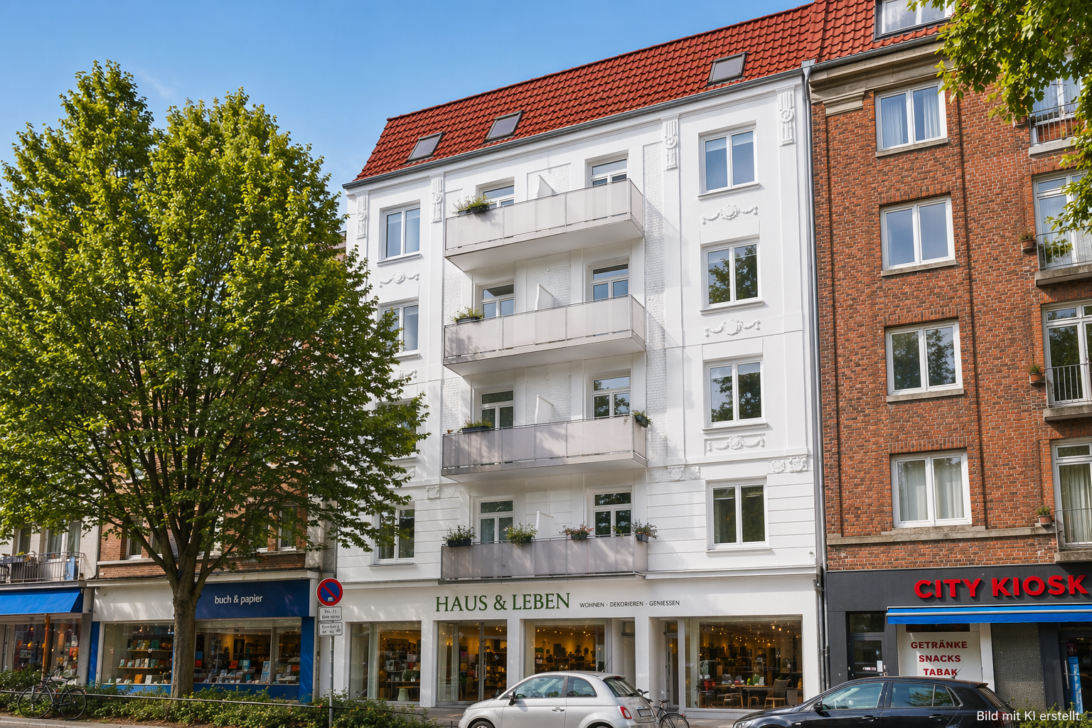 Winterhude zentral: Jugendstil-Klassiker mit Ausbaureserve