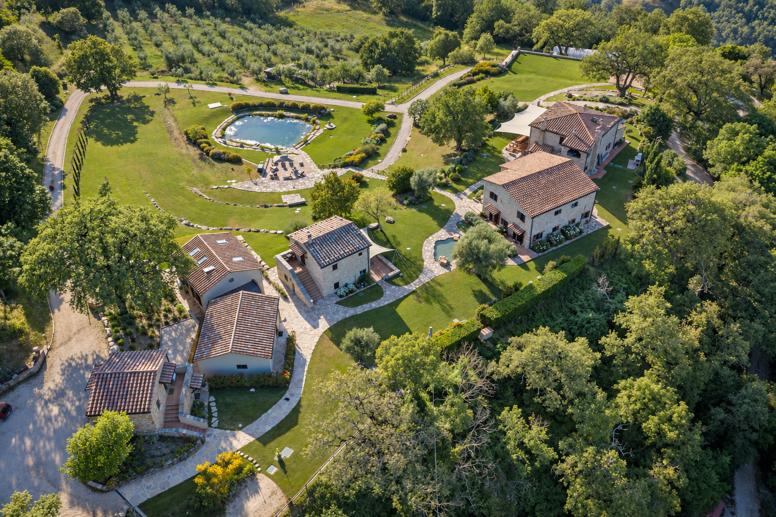 Exklusives Bio-Agriturismo mit Wellnesszentrum und 60 Hektar in der Maremma