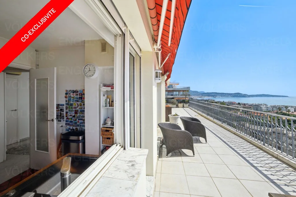 Nice Ouest/ Napoleon III Roof terrace apartment with a magnificent view
