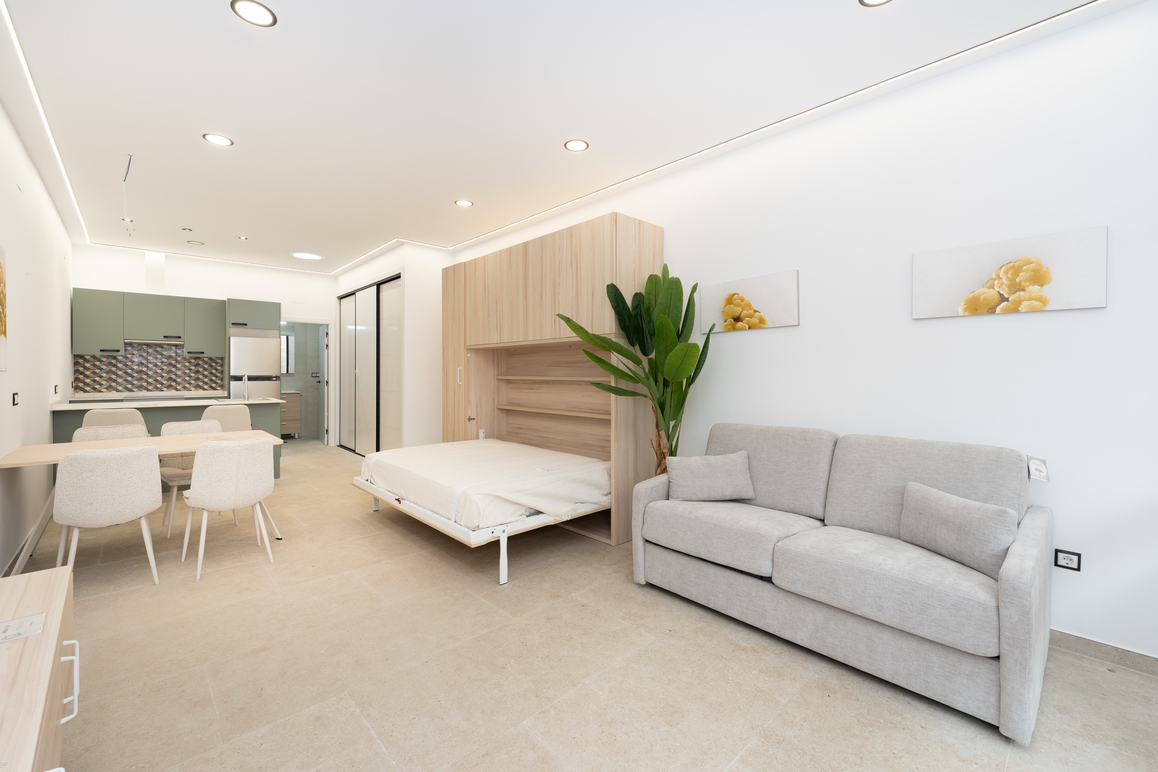 Five brand-new studio apartments in a prime location in Benidorm