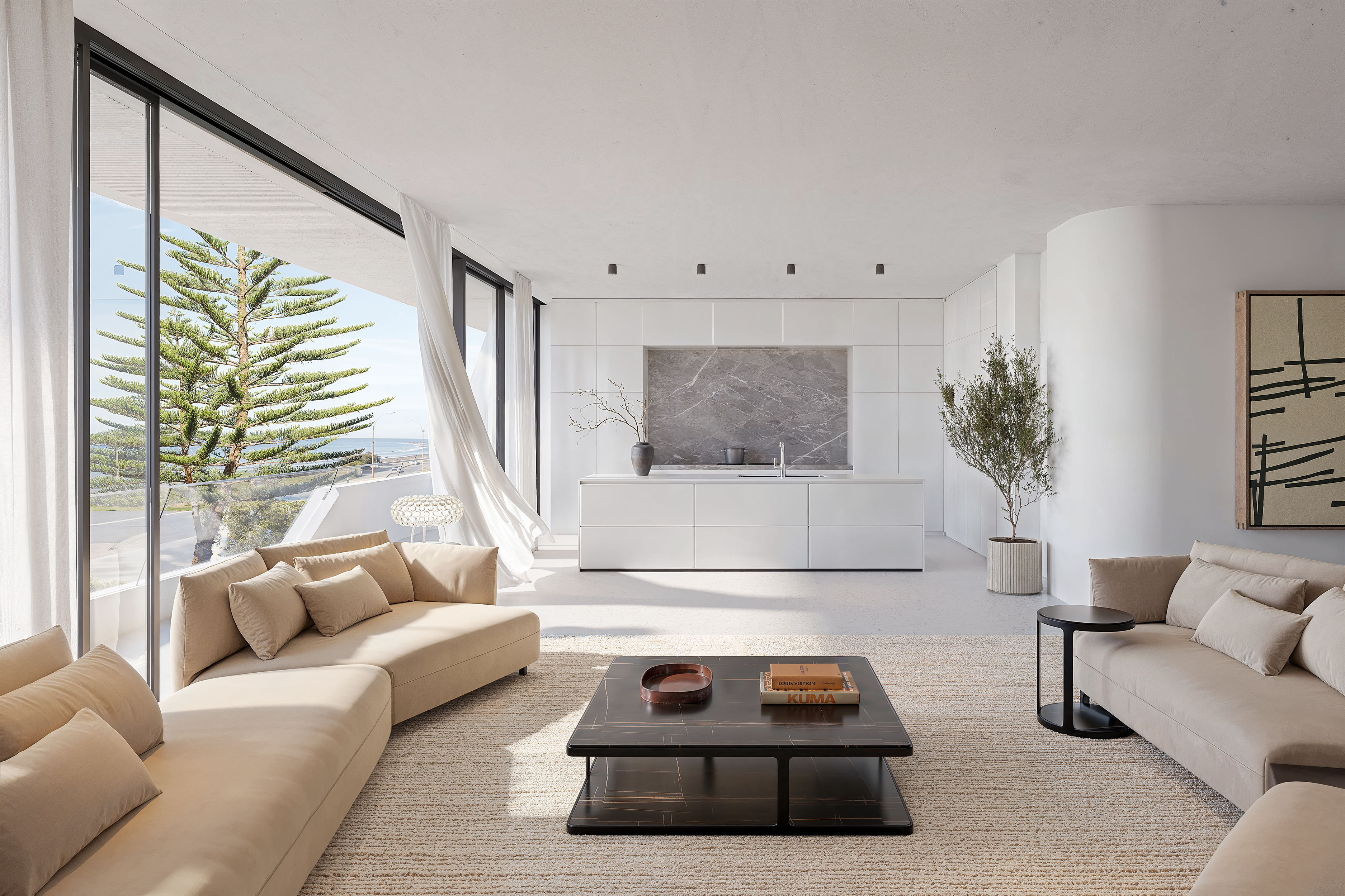 Exclusive Beachfront Duplex Penthouse with Private Rooftop for sale in Montevideo Carrasco